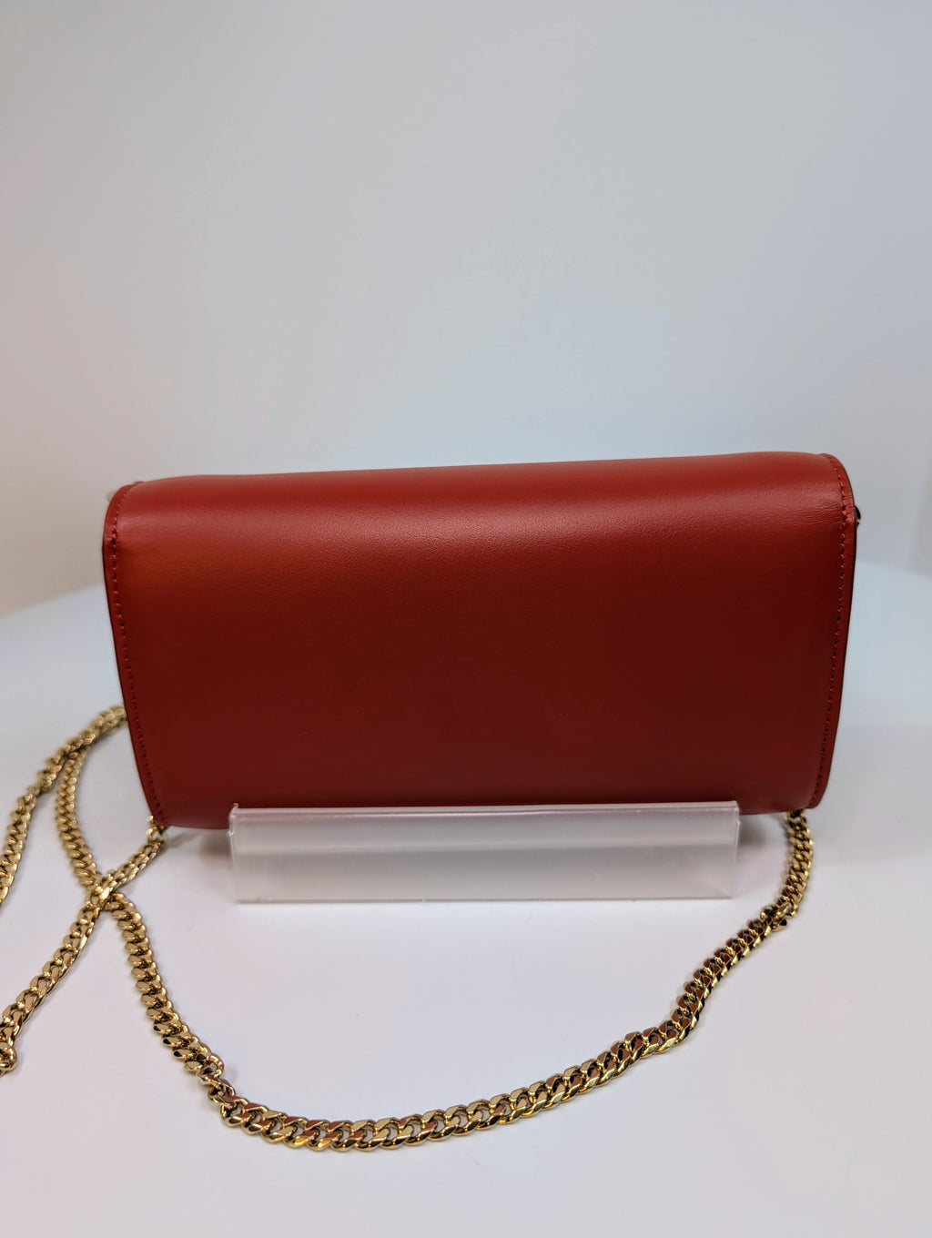 Christian Louboutin Burnt Orange Loubiclutch Clutch