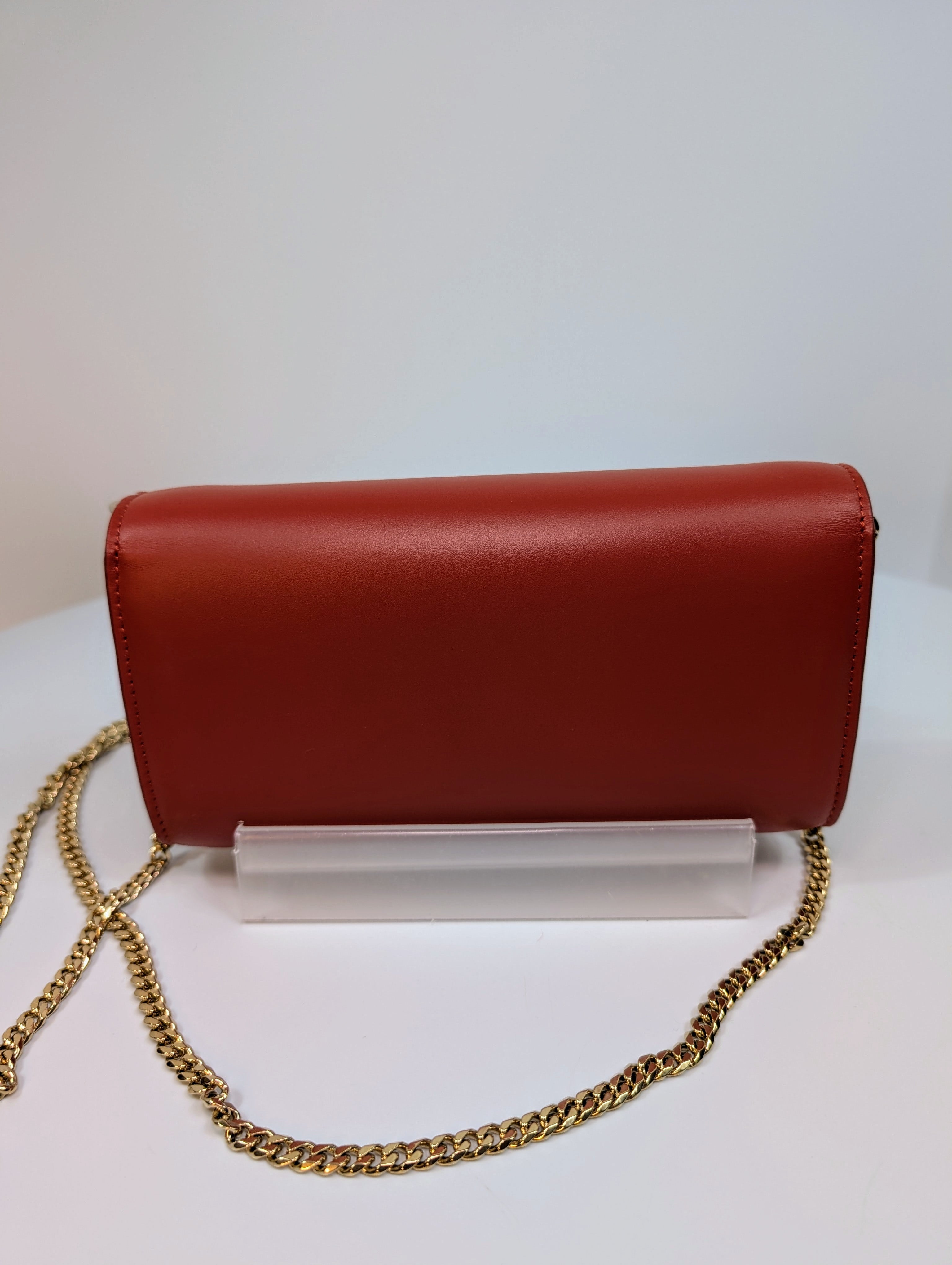 Christian Louboutin Burnt Orange Loubiclutch Clutch