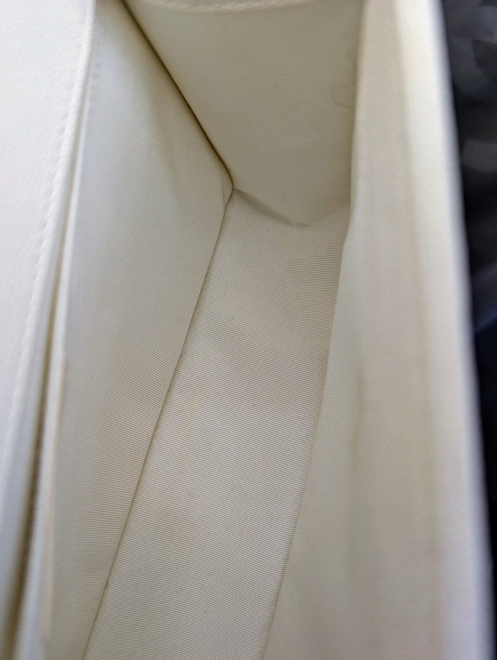 Chanel White Grained Calfskin Medium Boy Flap Bag