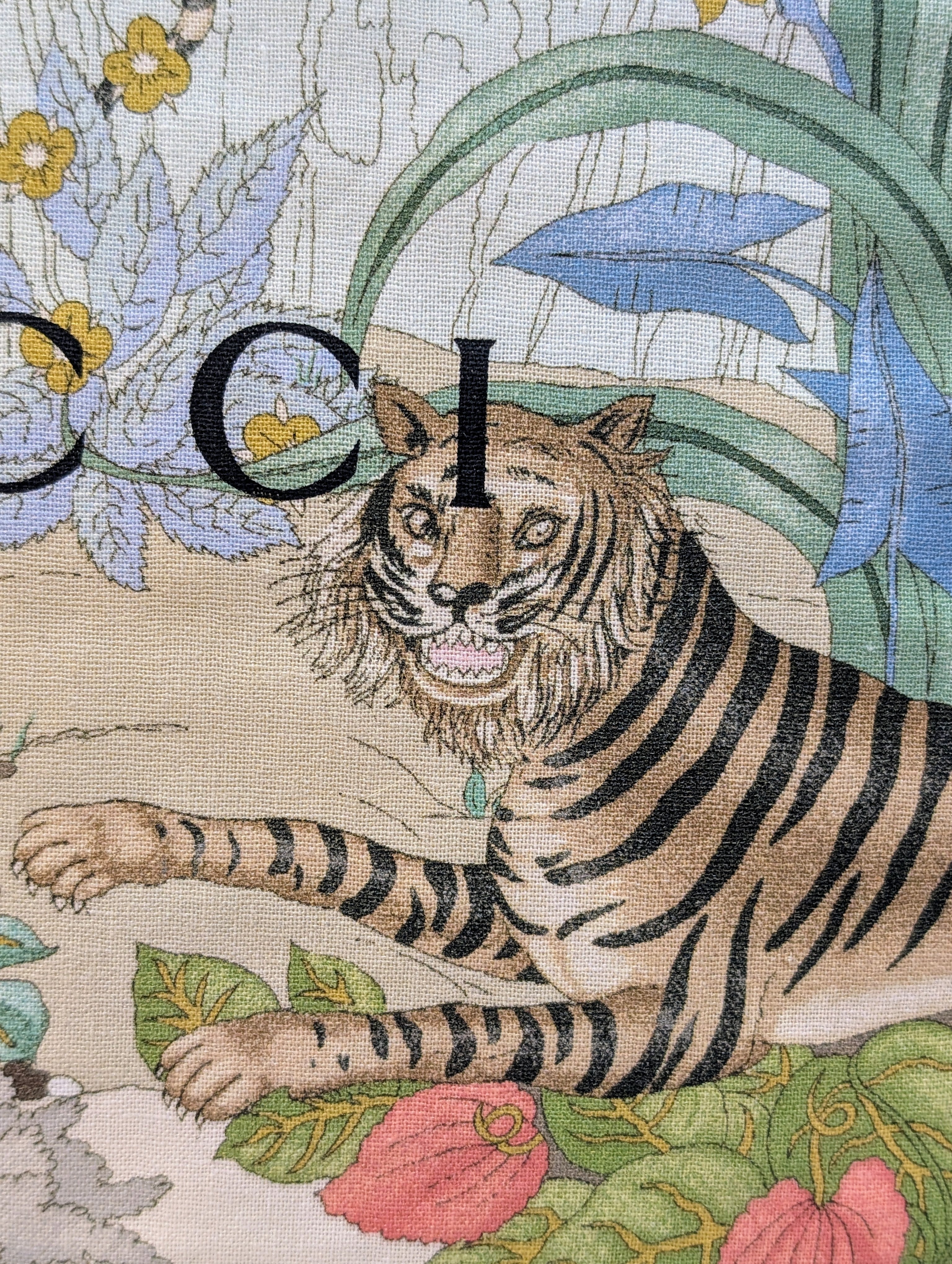 Custom Hand-Sewn Top Handle Bag from Gucci Fabric (1-of-1)