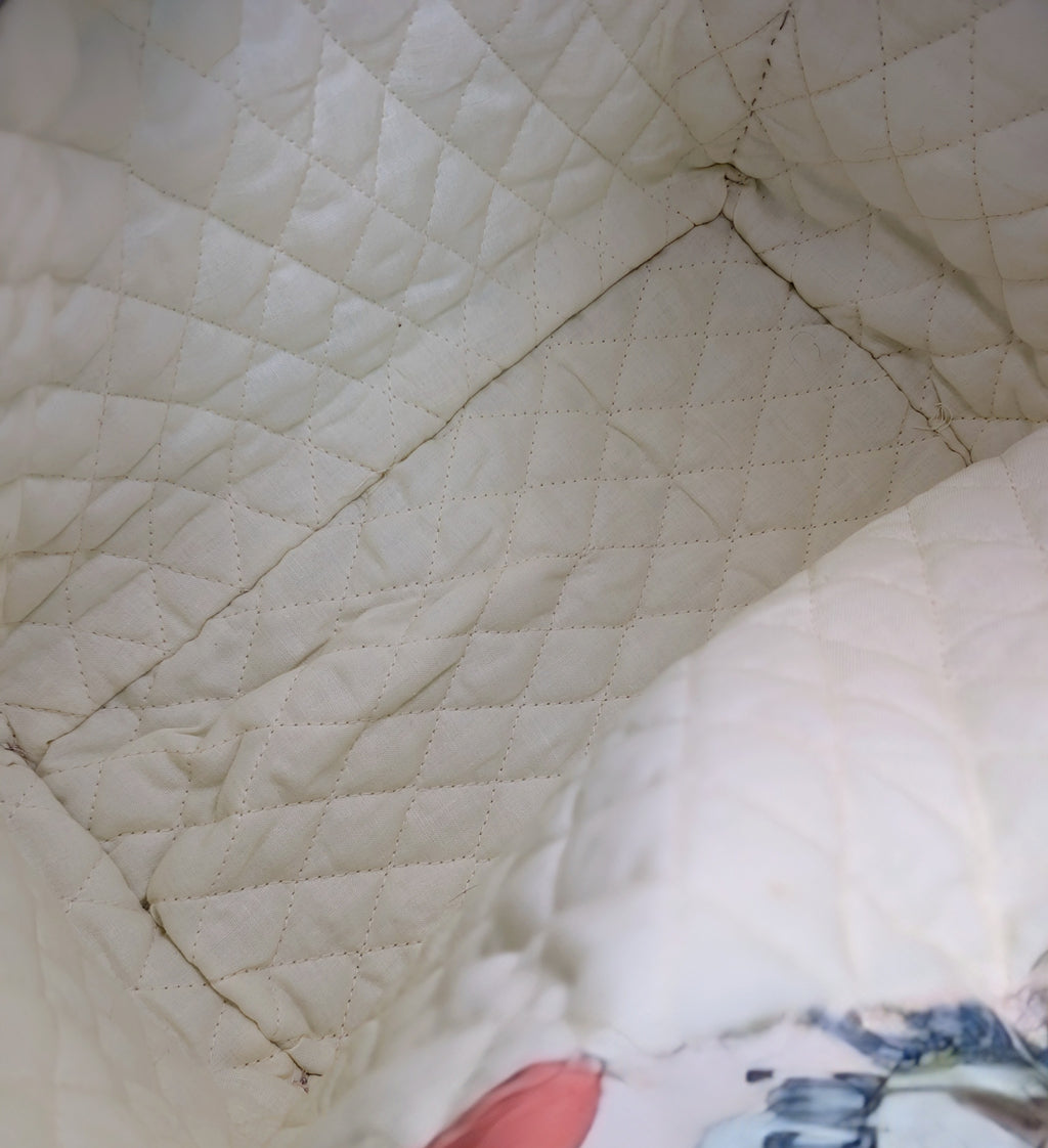 Custom Hand-Sewn Top Handle Bag from Gucci Fabric (1-of-1)