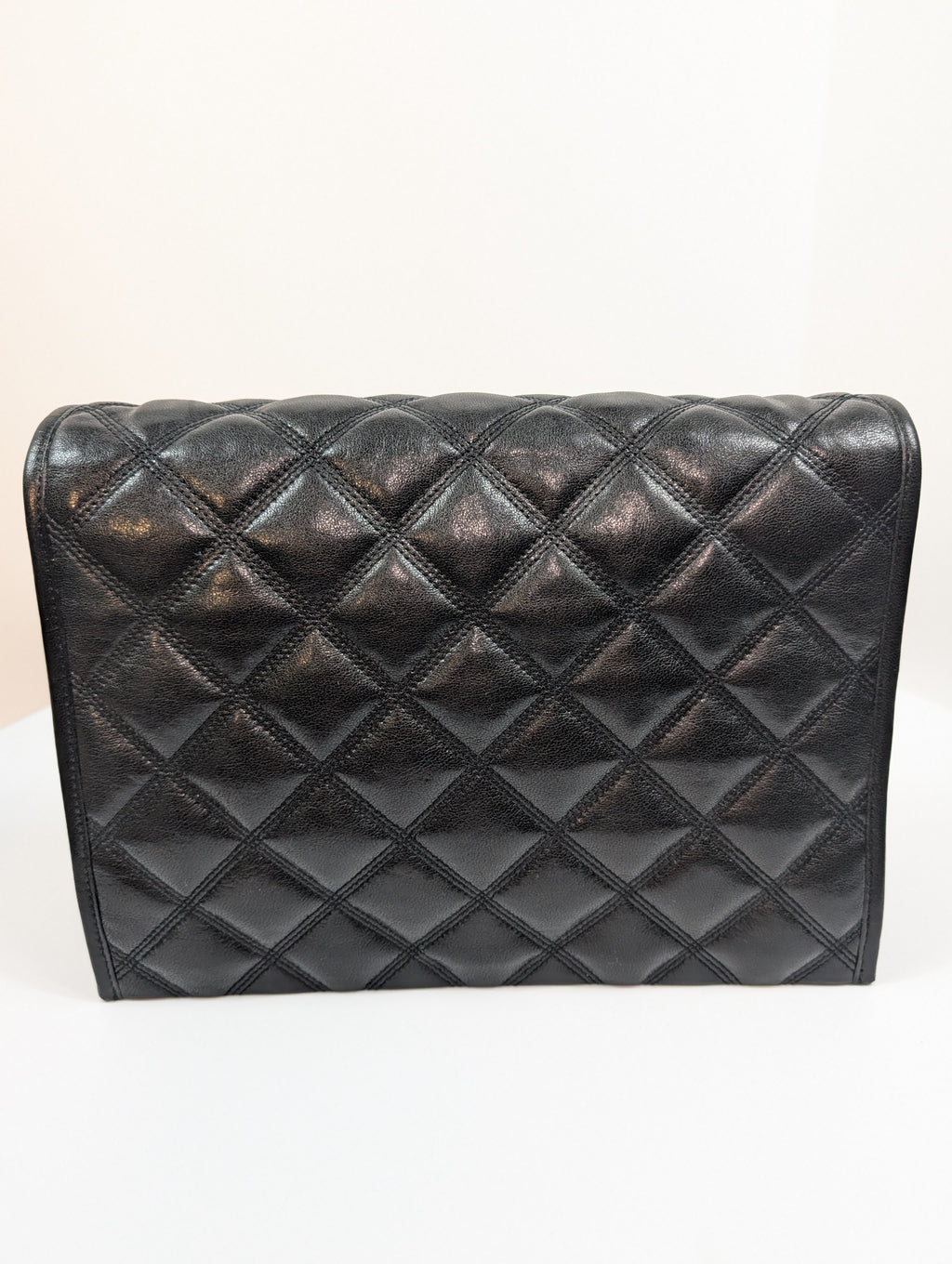 Saint Laurent YSL Black Quilted Leather Niki Shoulder Bag