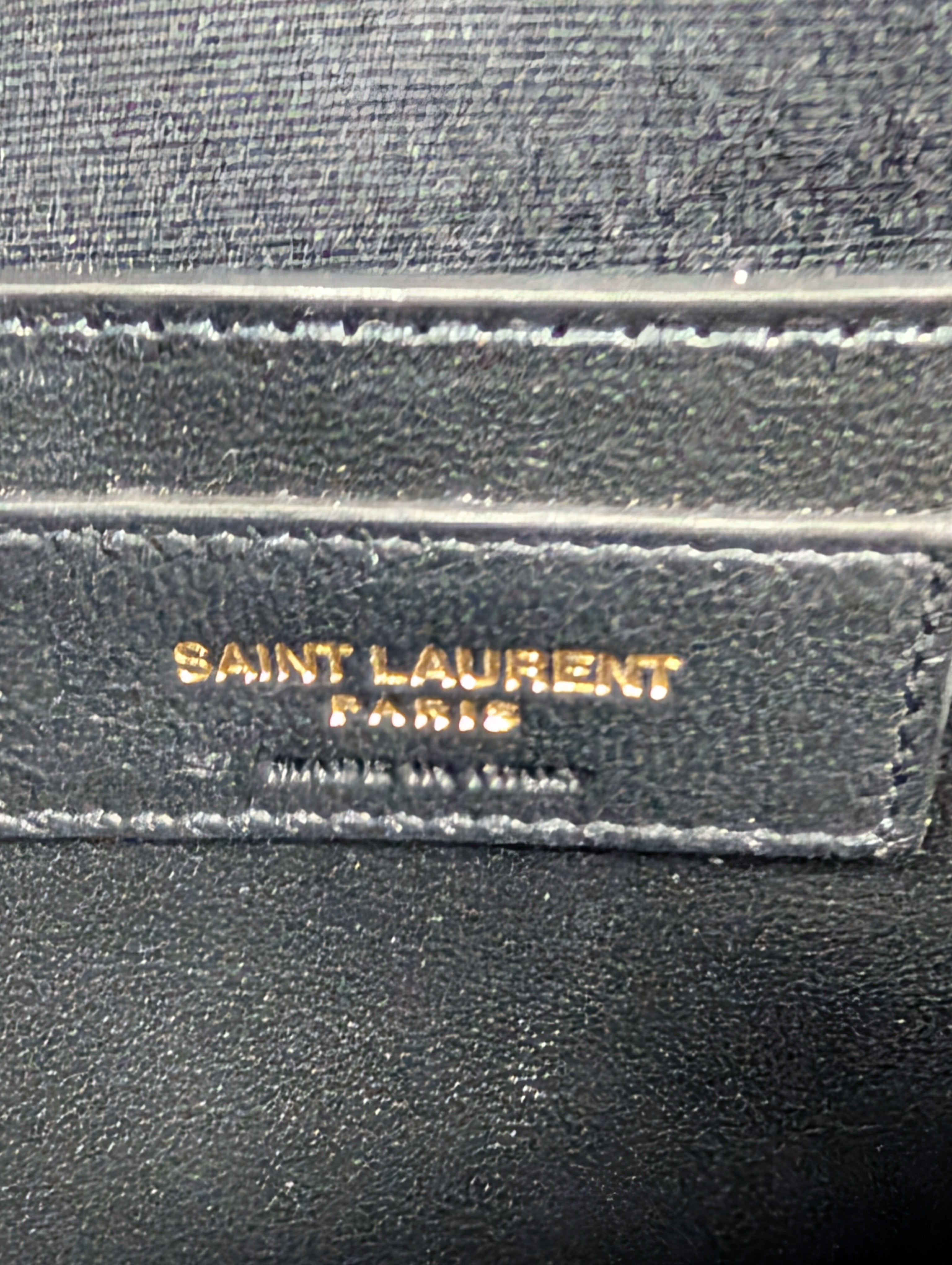 Saint Laurent YSL Black Quilted Leather Niki Shoulder Bag