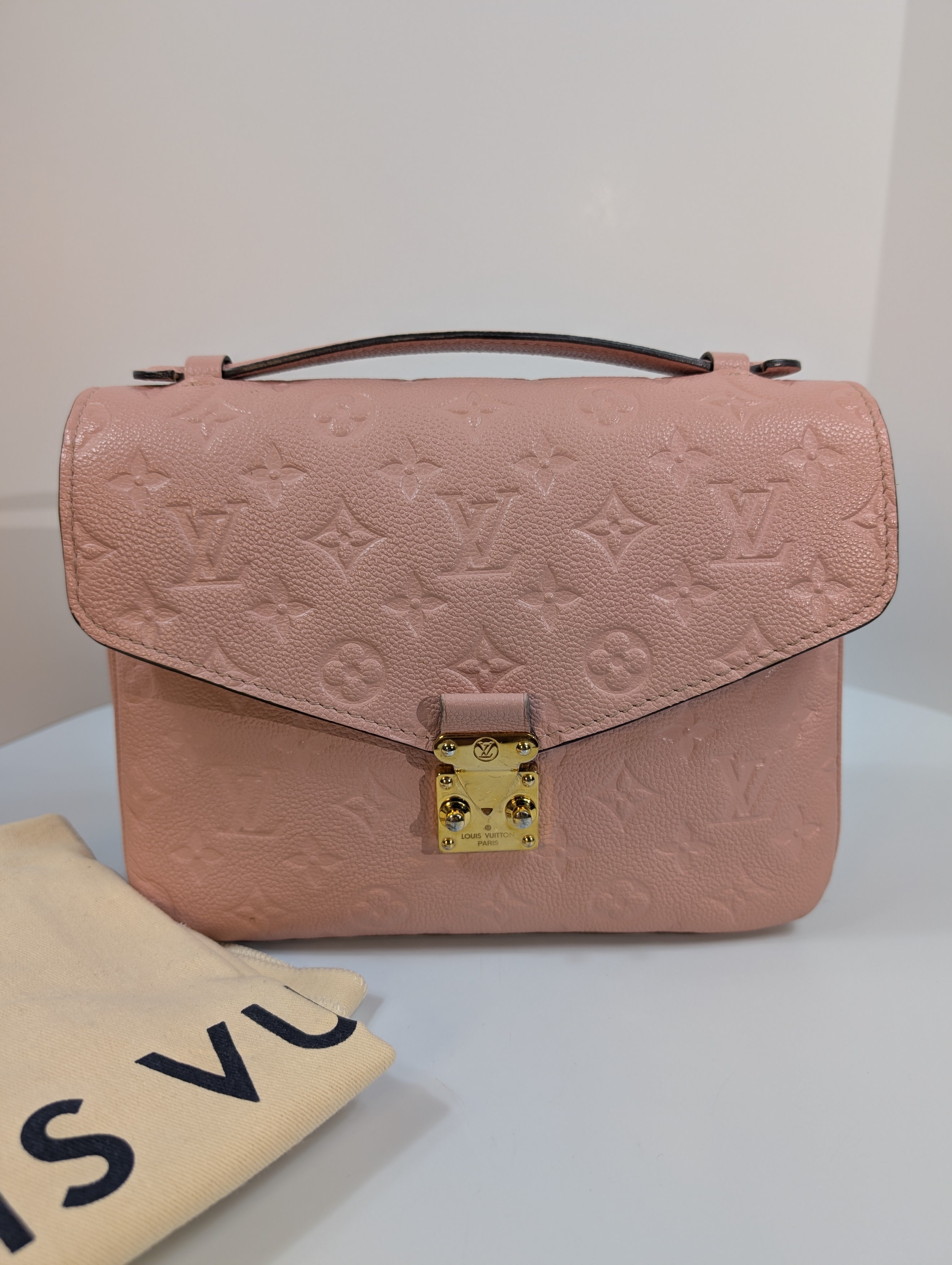 Louis Vuitton Rose Pink Monogram Pochette Métis Handbag