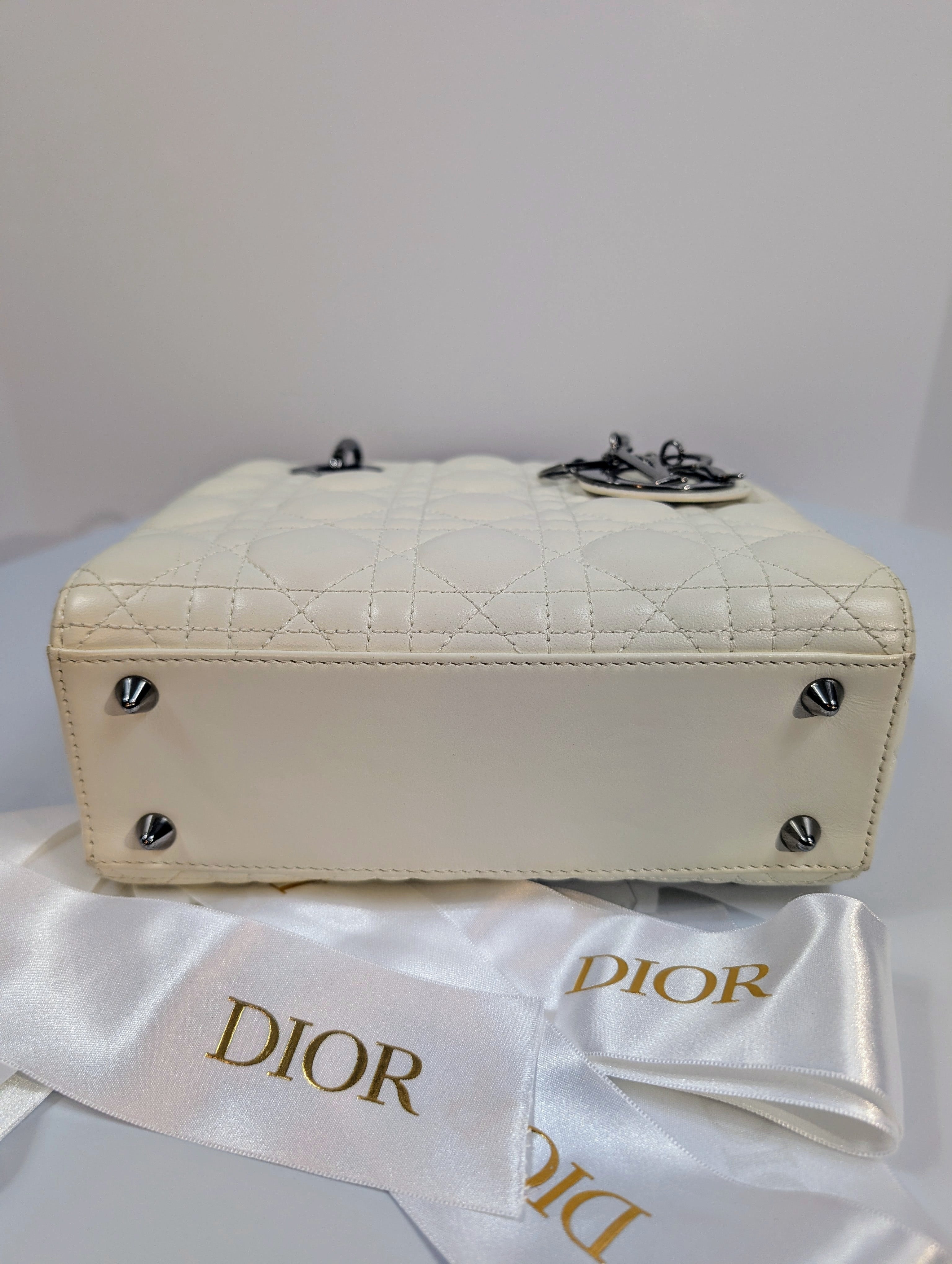 バッグ Lady Dior My ABCDior Small Lady Dior My ABCDior Bag Cherry Red Patent Cannage