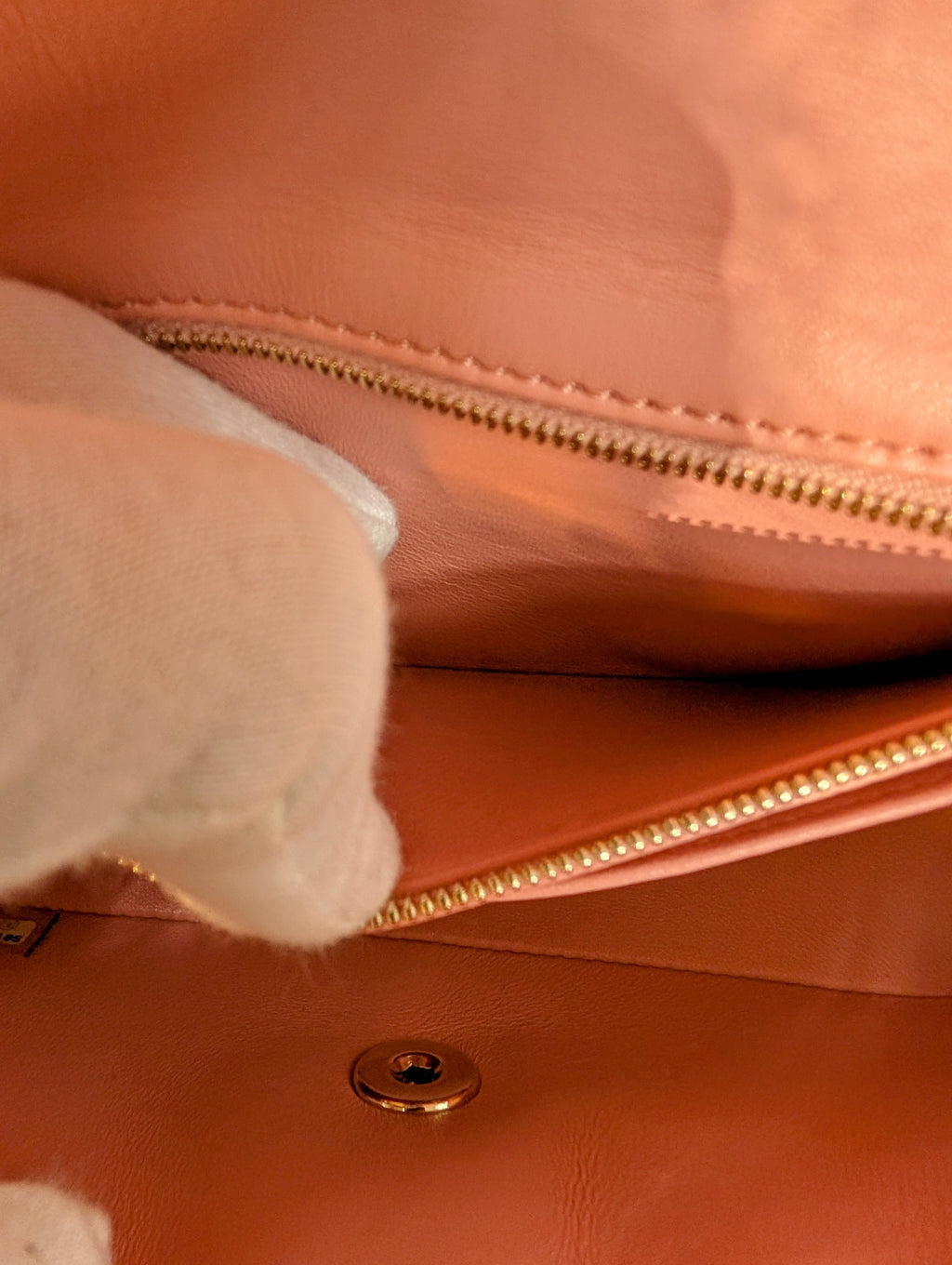 Chanel Rare Salmon Pink Mini Rectangular Classic Flap Bag in Python Leather