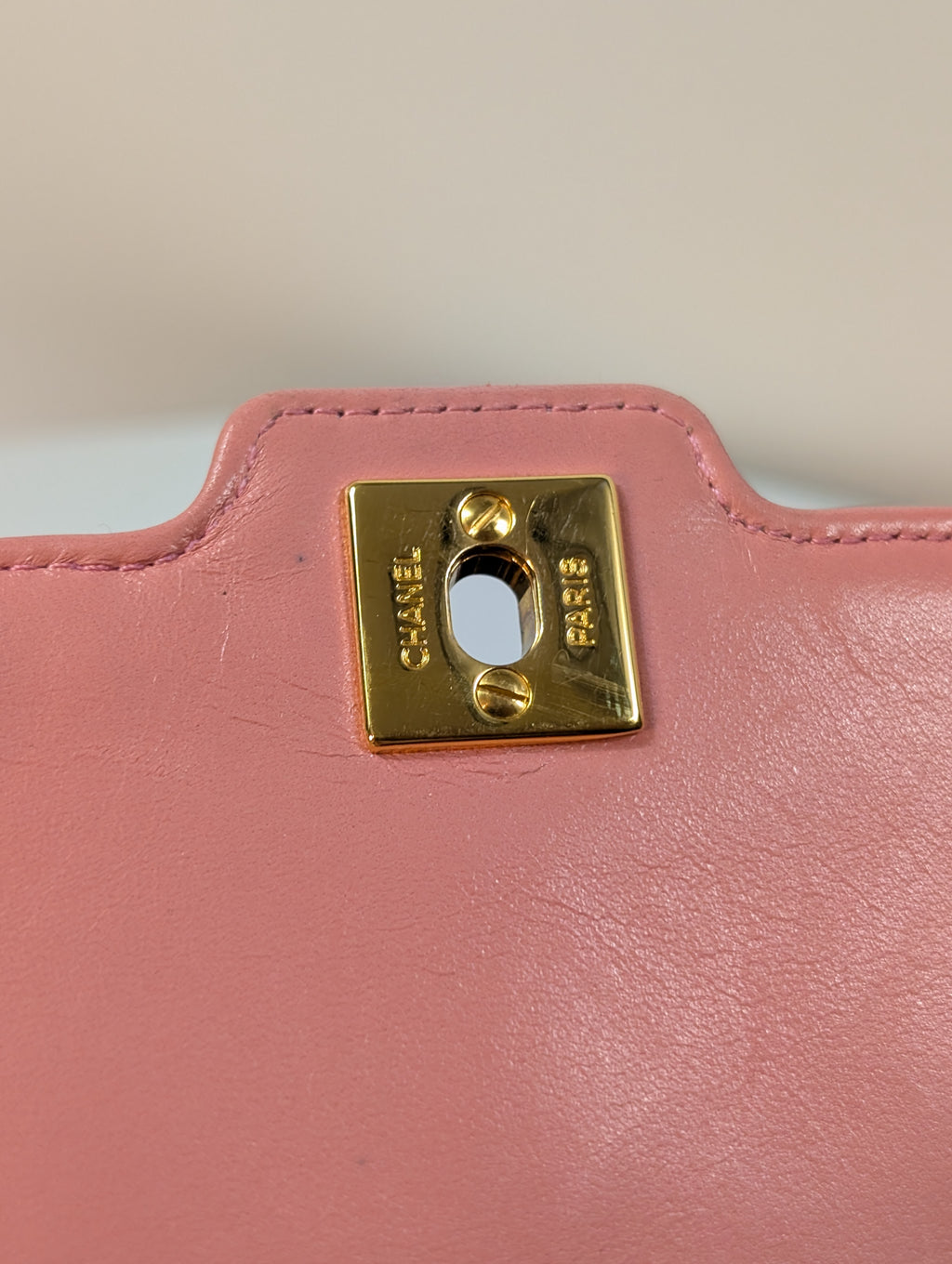 Chanel Rare Vintage Mini Diana Pink 1-series Bag