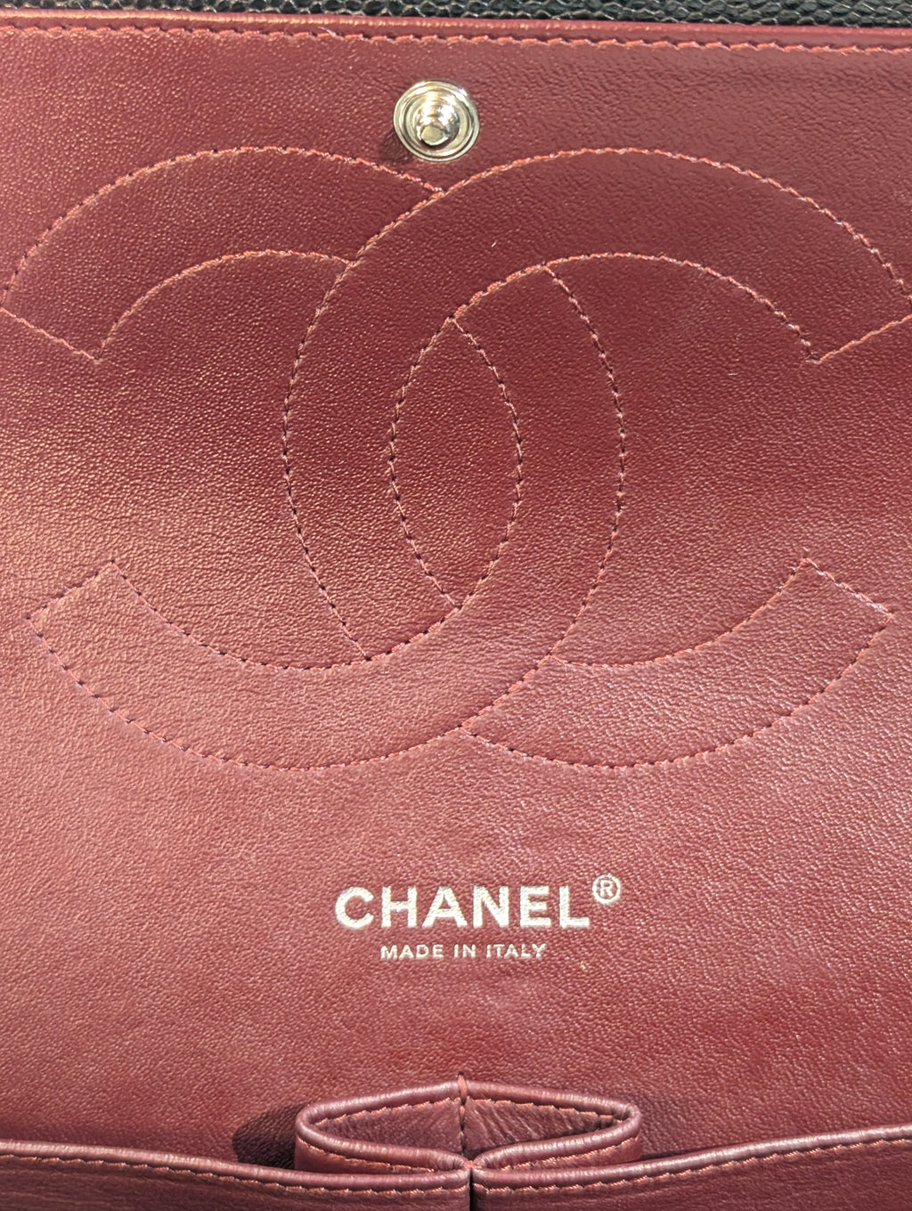 Chanel Black Caviar Classic Jumbo Double Flap