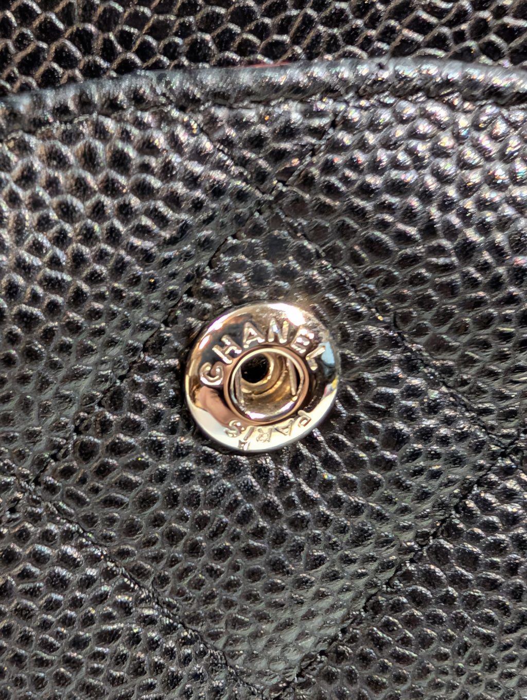 Chanel Black Caviar Classic Jumbo Double Flap