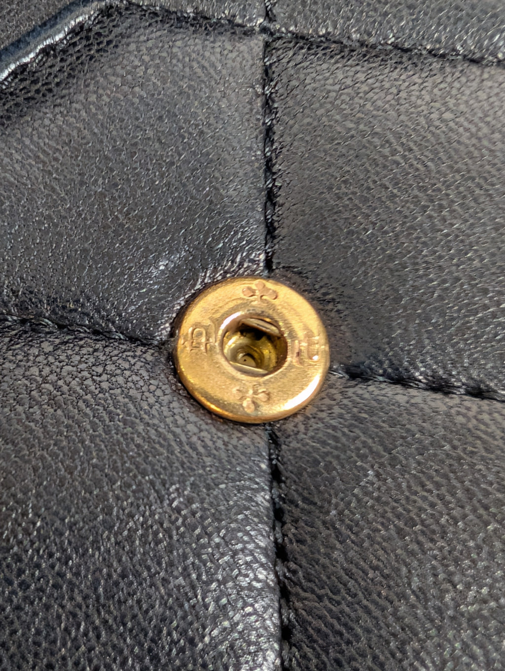 Chanel Rare Vintage Classic Black Lambskin Double Flap (1985)