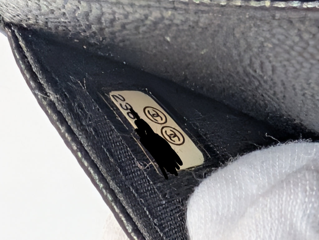 Chanel So Black Quilted Caviar Boy Wallet on Chain (WOC)