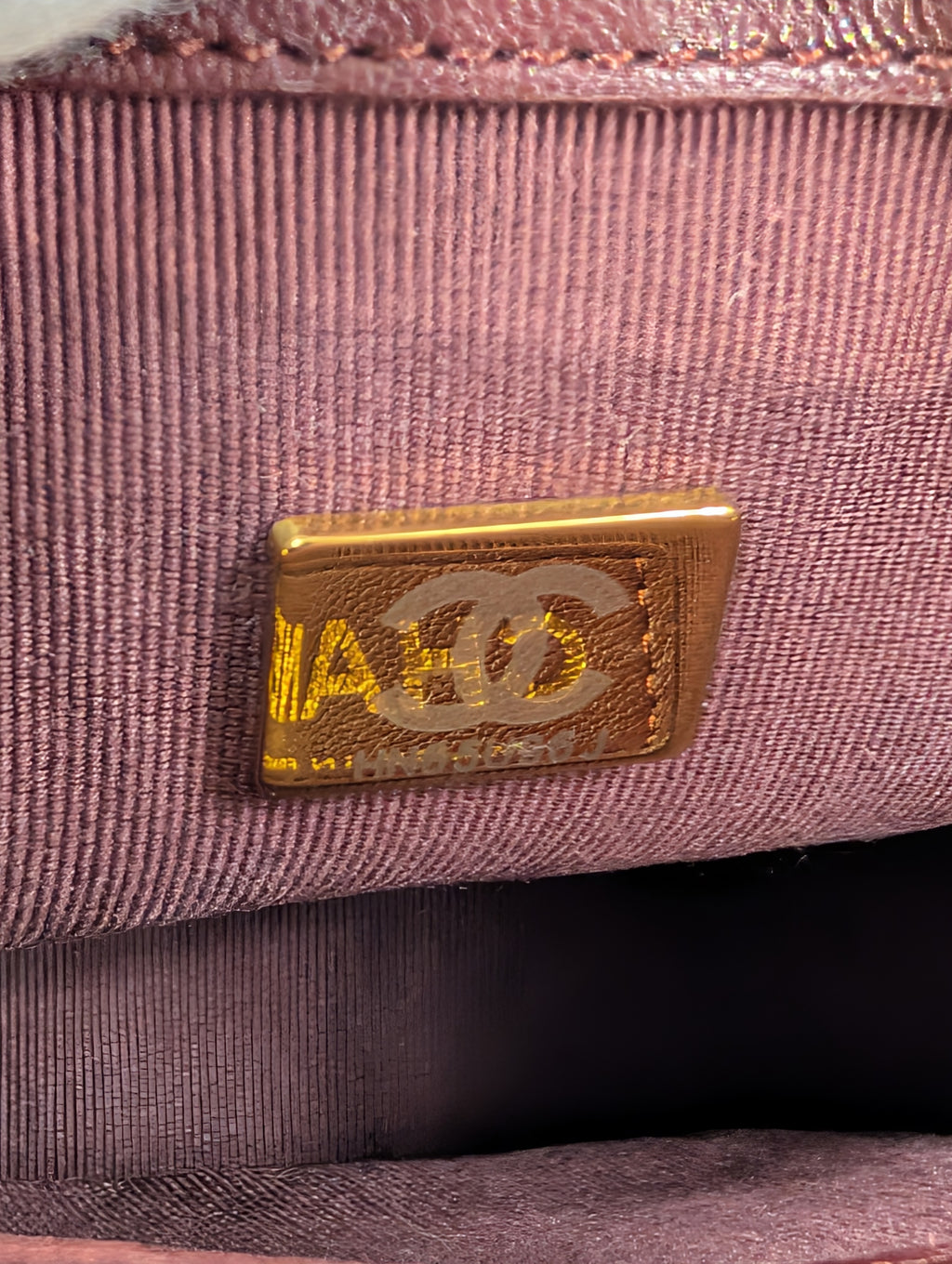 Chanel Bordeaux (Burgundy) Quilted Lambskin Bijoux Logo Chain Square Flap Bag