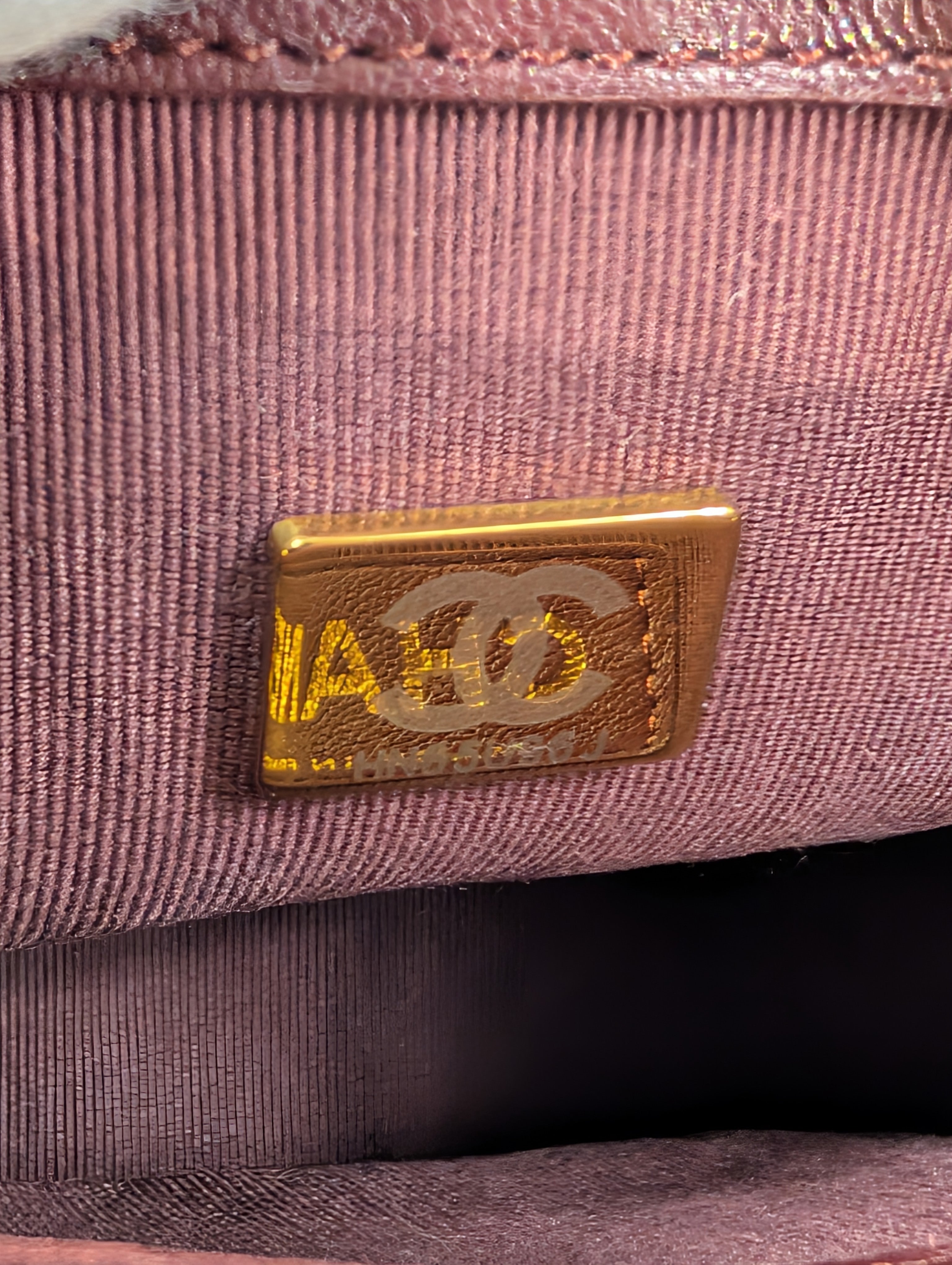 Chanel Bordeaux (Burgundy) Quilted Lambskin Bijoux Logo Chain Square Flap Bag