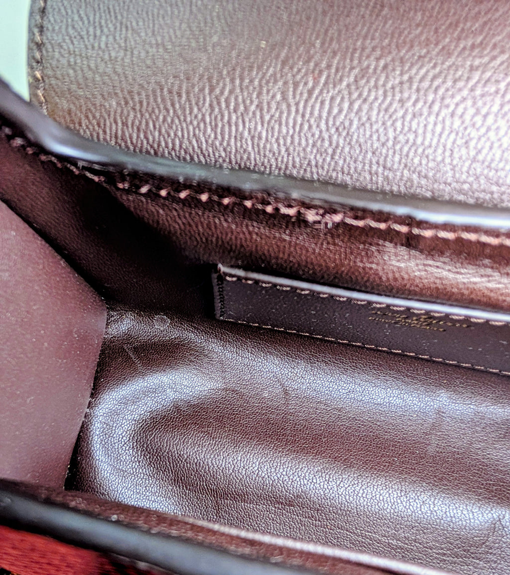 Louis Vuitton Brown Glazed Python Monogram Twist PM Bag