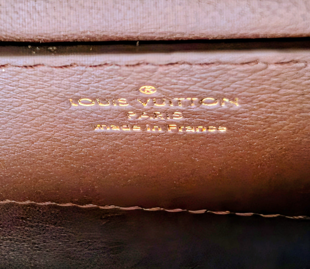 Louis Vuitton Brown Glazed Python Monogram Twist PM Bag