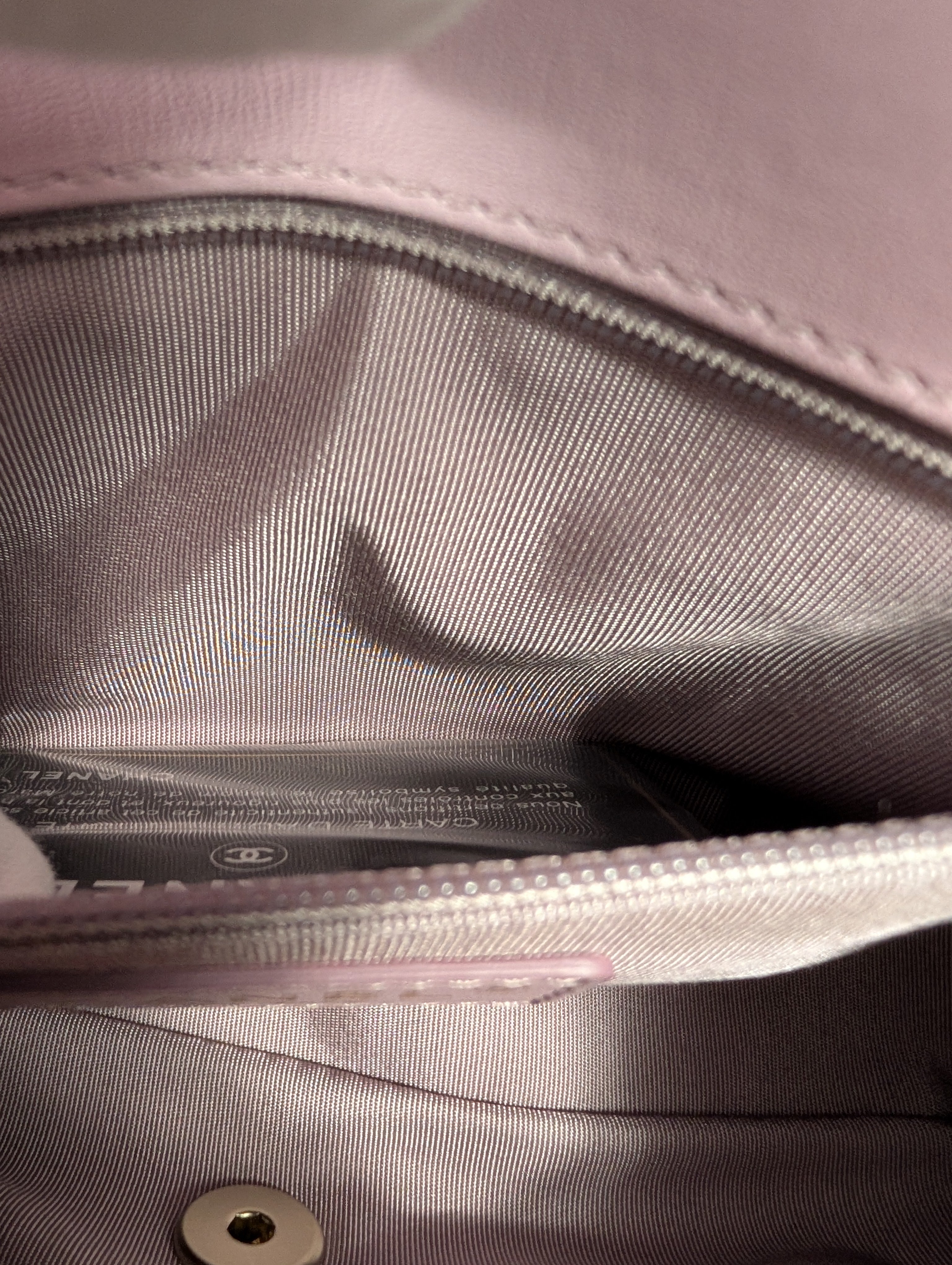 Chanel Light Pink Rose Mademoiselle Mini Rectangular Classic Flap Bag