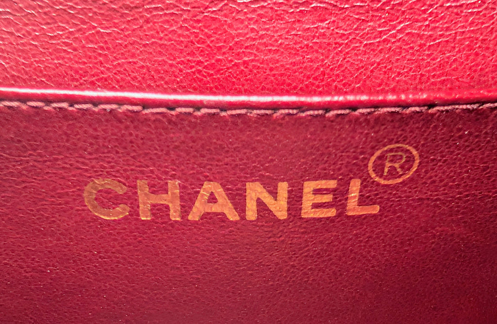 Chanel Vintage 3-Series Black Quilted Lambskin Diana Single Flap Bag