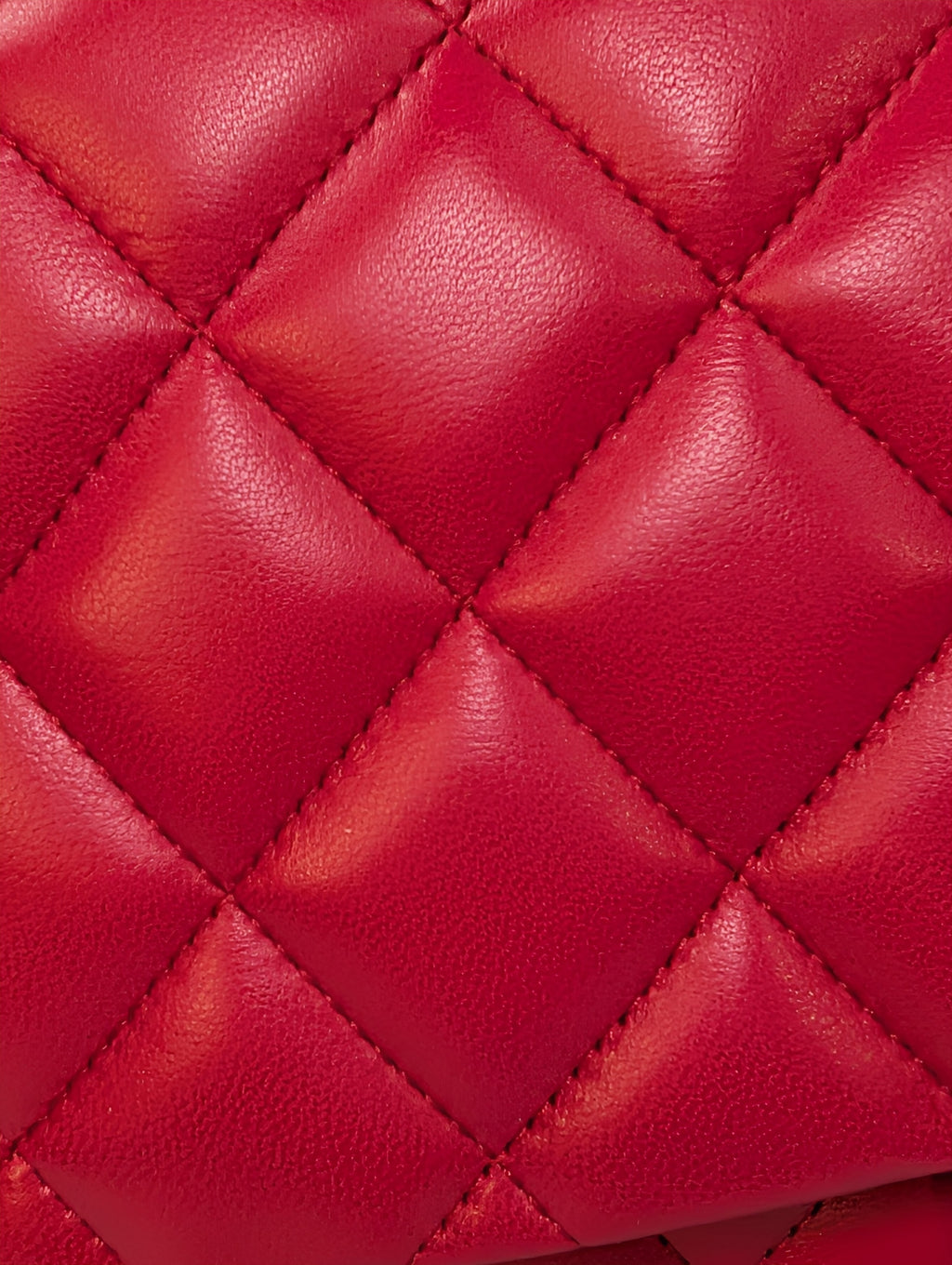 Chanel Red Classic Jumbo Single Flap Bag