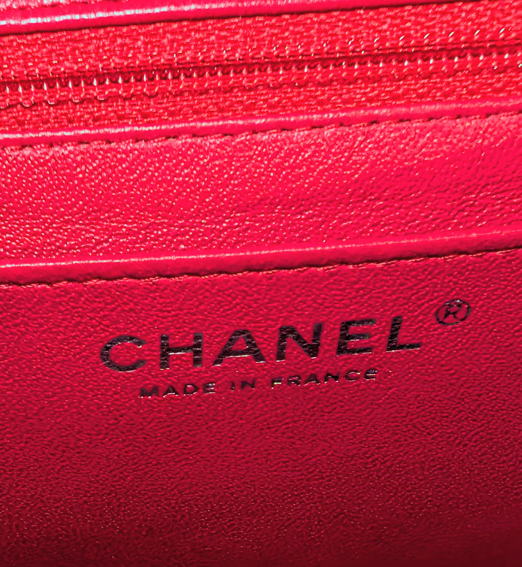 Chanel Red Classic Jumbo Single Flap Bag
