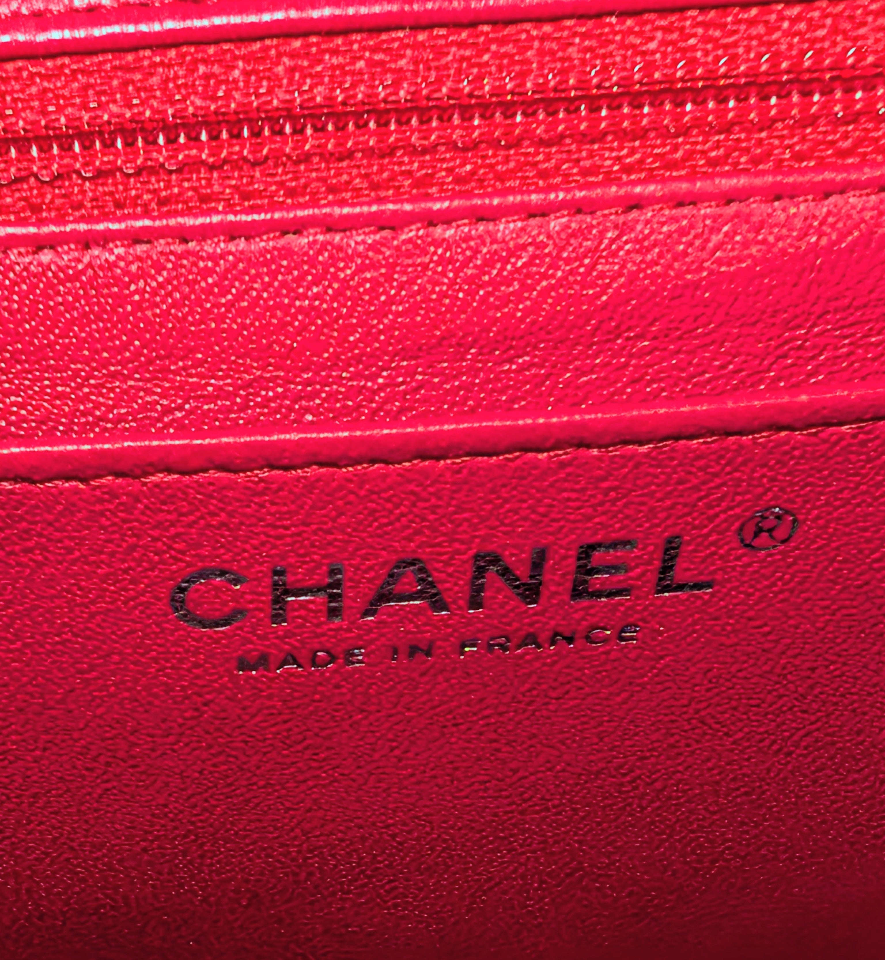 Chanel Red Classic Jumbo Single Flap Bag