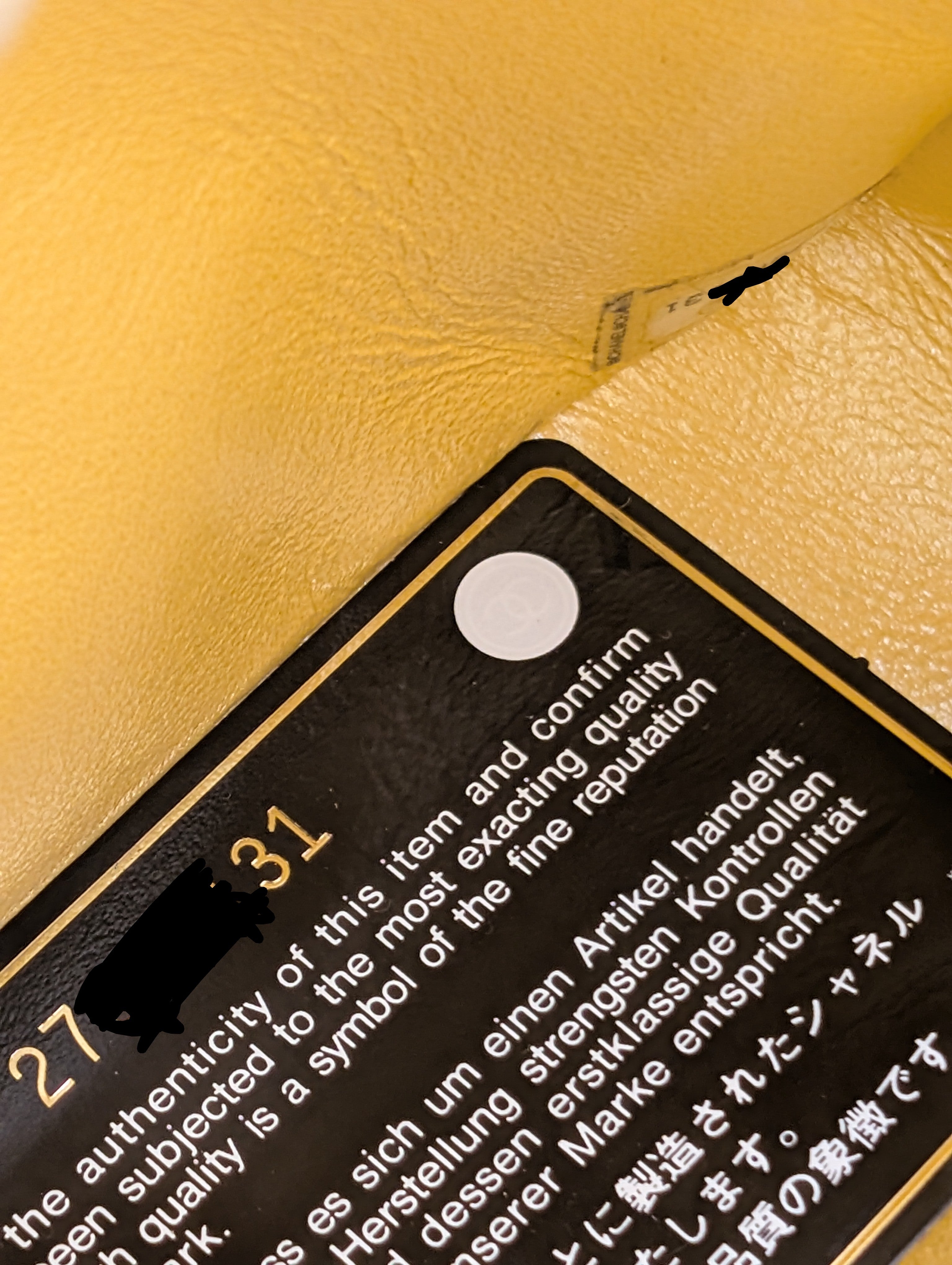 Chanel Iridescent Yellow Caviar Medium Classic Double Flap Bag