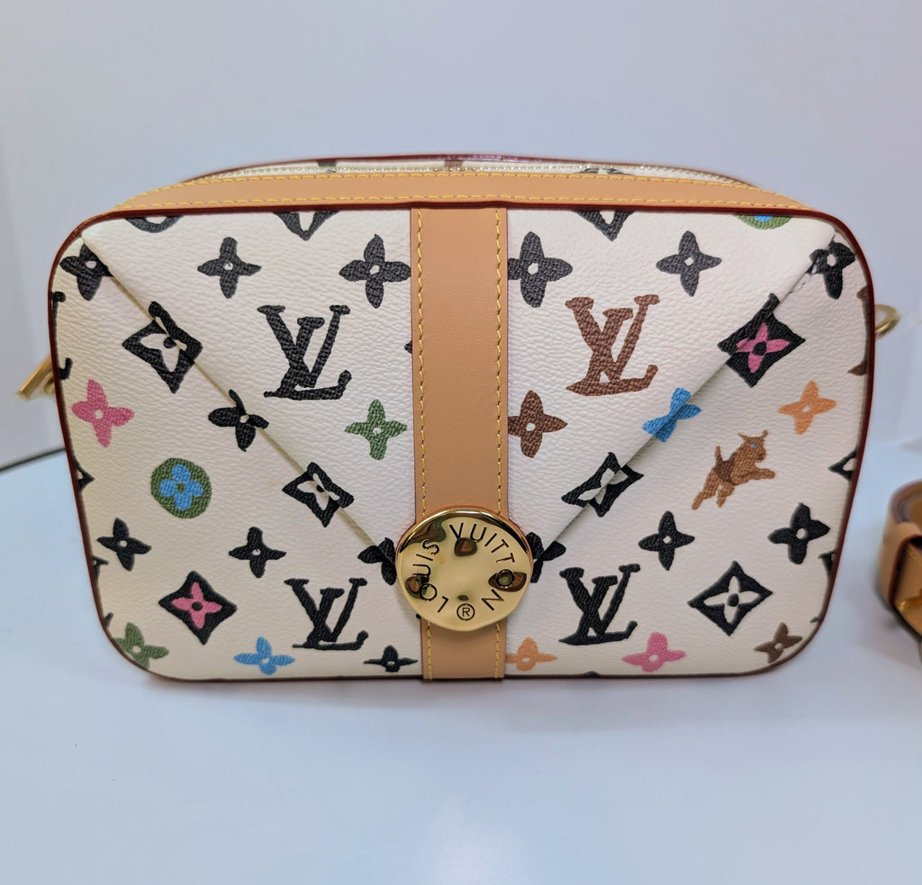 Louis Vuitton x Tyler the Creator Colorful Monogram Craggy Envelope Shoulder Bag