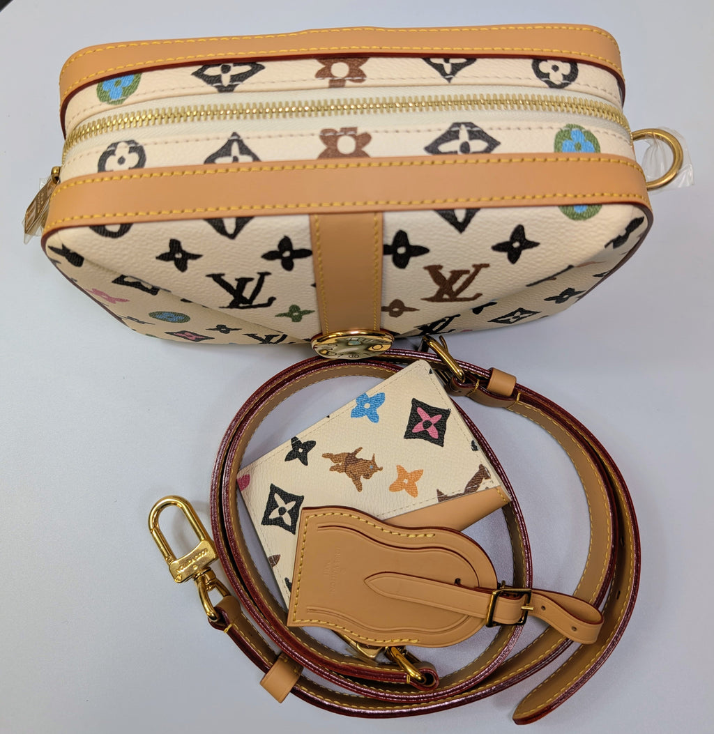 Louis Vuitton x Tyler the Creator Colorful Monogram Craggy Envelope Shoulder Bag