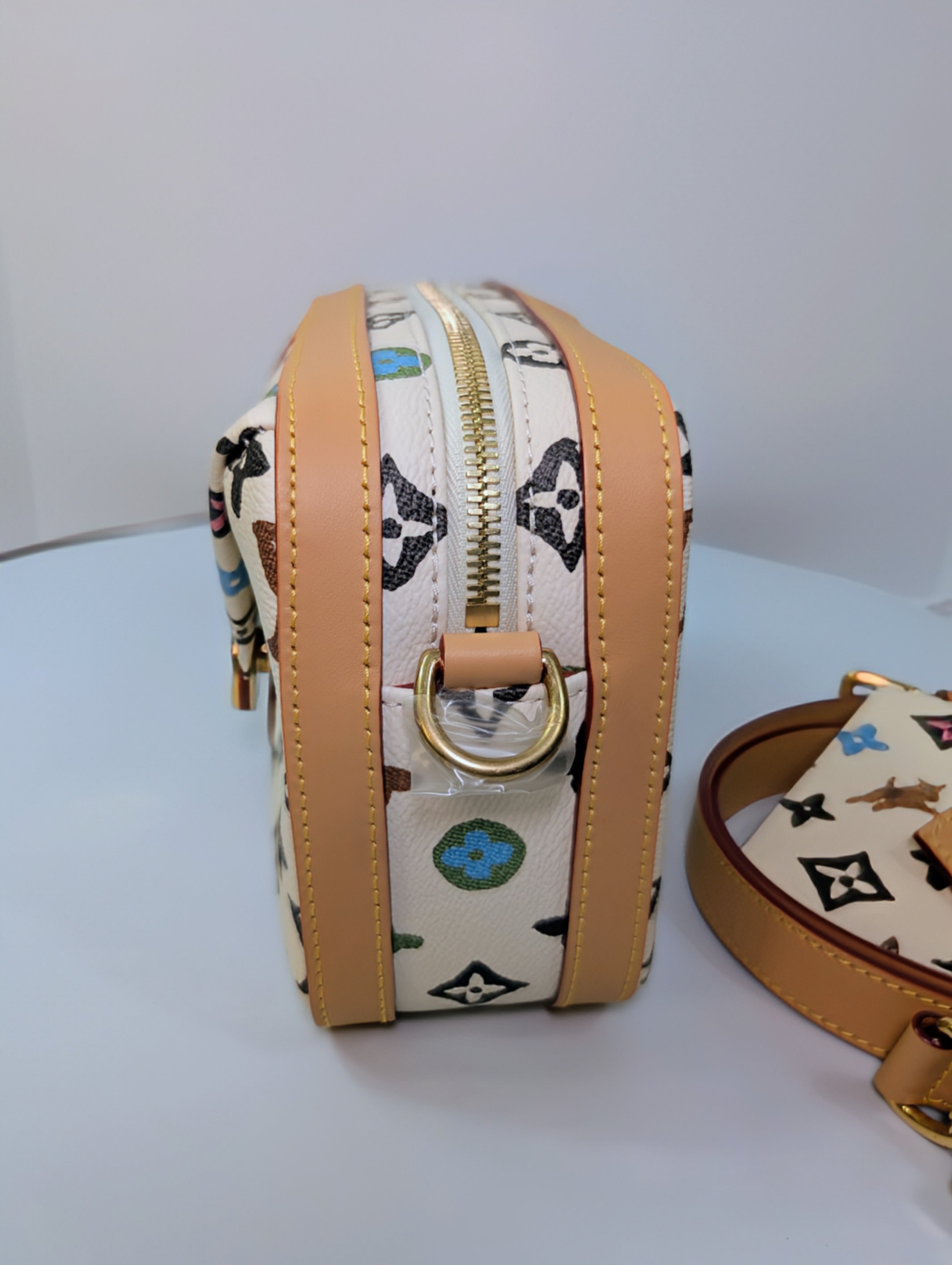 Louis Vuitton x Tyler the Creator Colorful Monogram Craggy Envelope Shoulder Bag