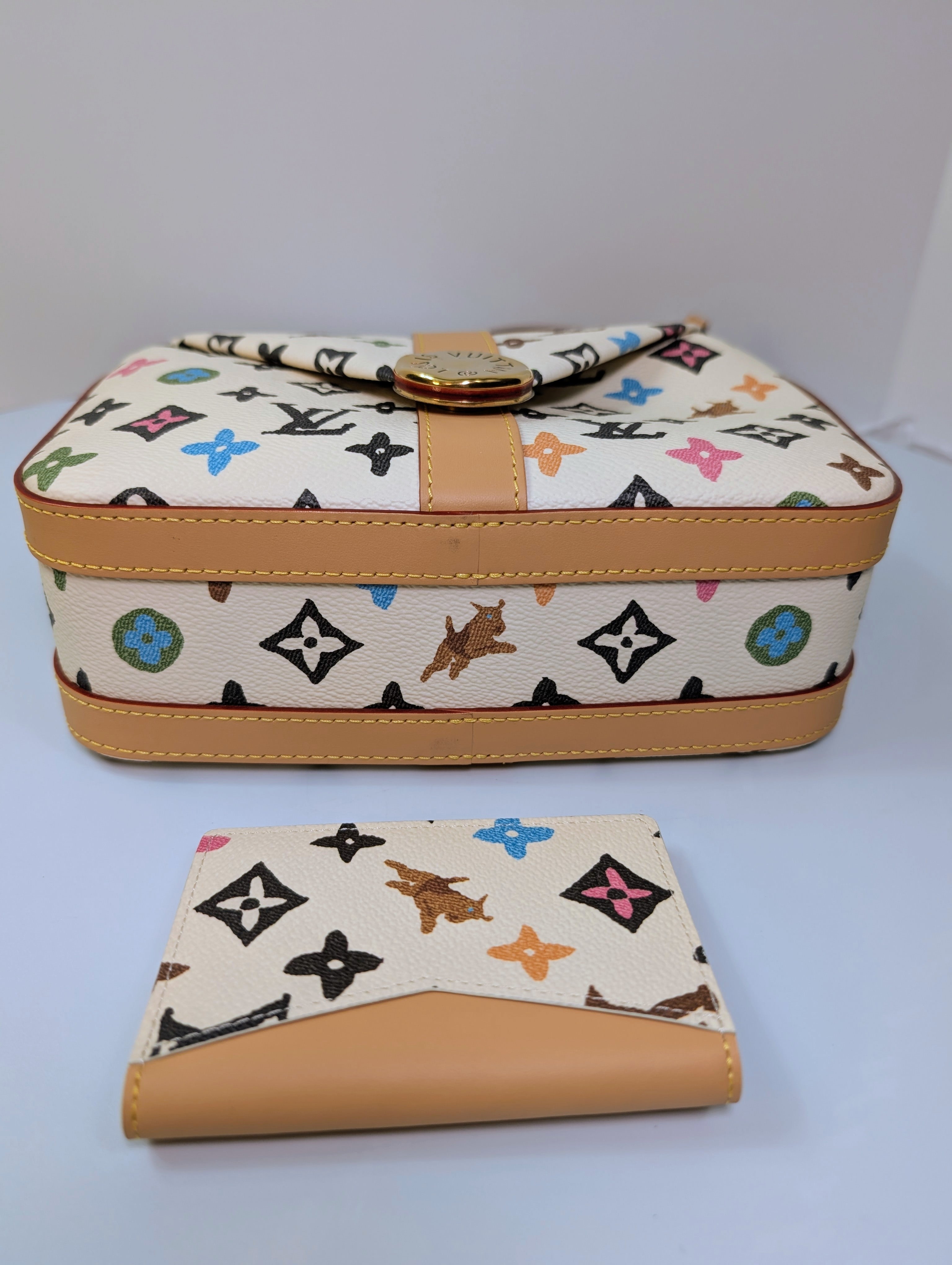 Louis Vuitton x Tyler the Creator Colorful Monogram Craggy Envelope Shoulder Bag