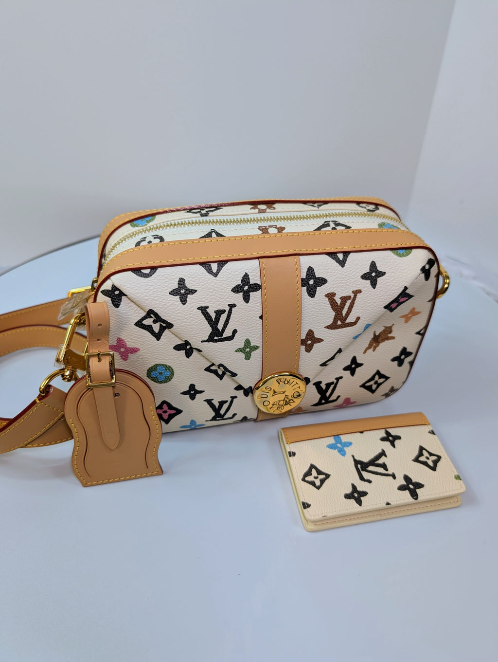 Louis Vuitton x Tyler the Creator Colorful Monogram Craggy Envelope Shoulder Bag