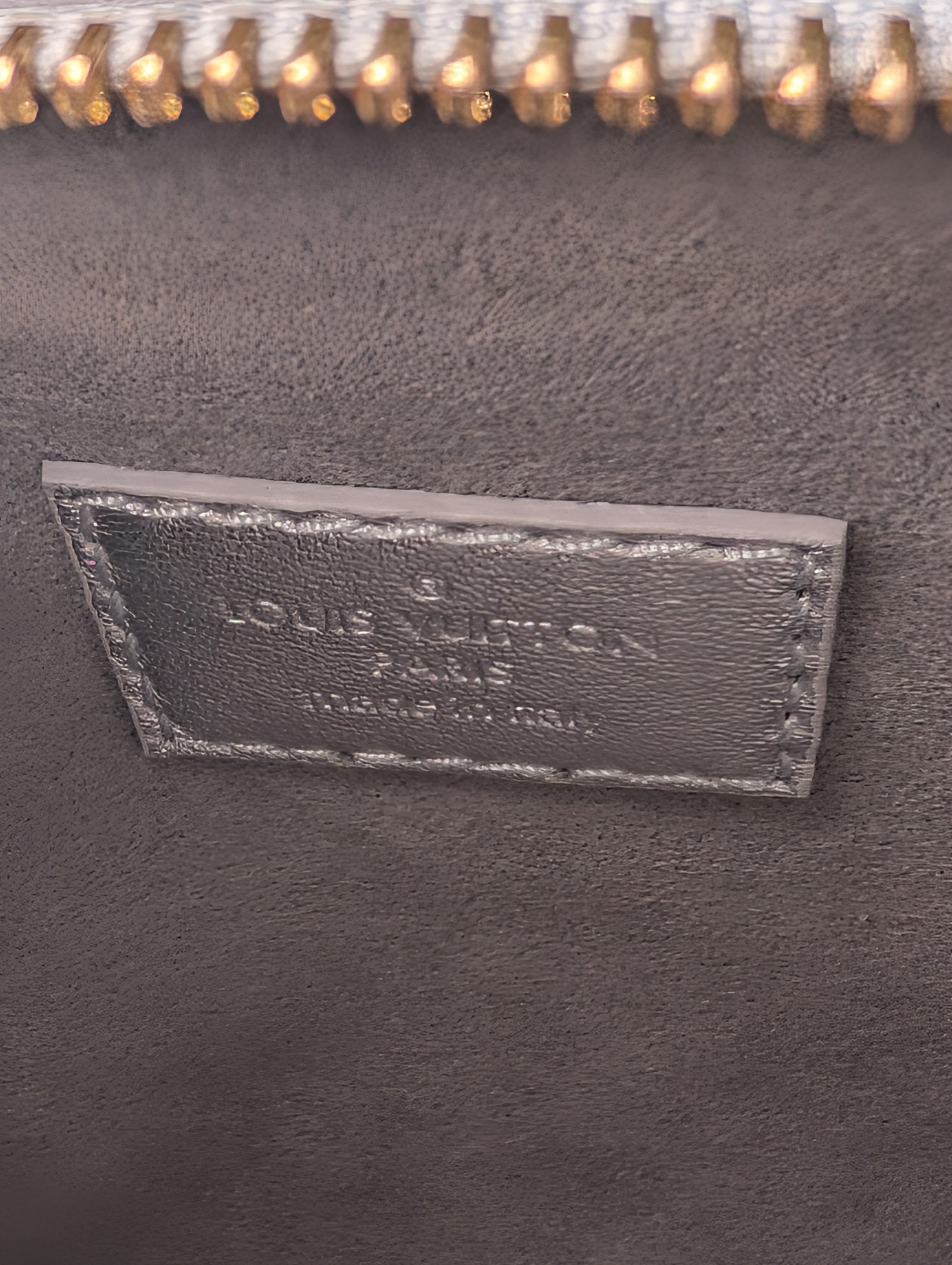 Louis Vuitton Iridescent Coussin Sequin and Silver Monogram Empreinte Bag