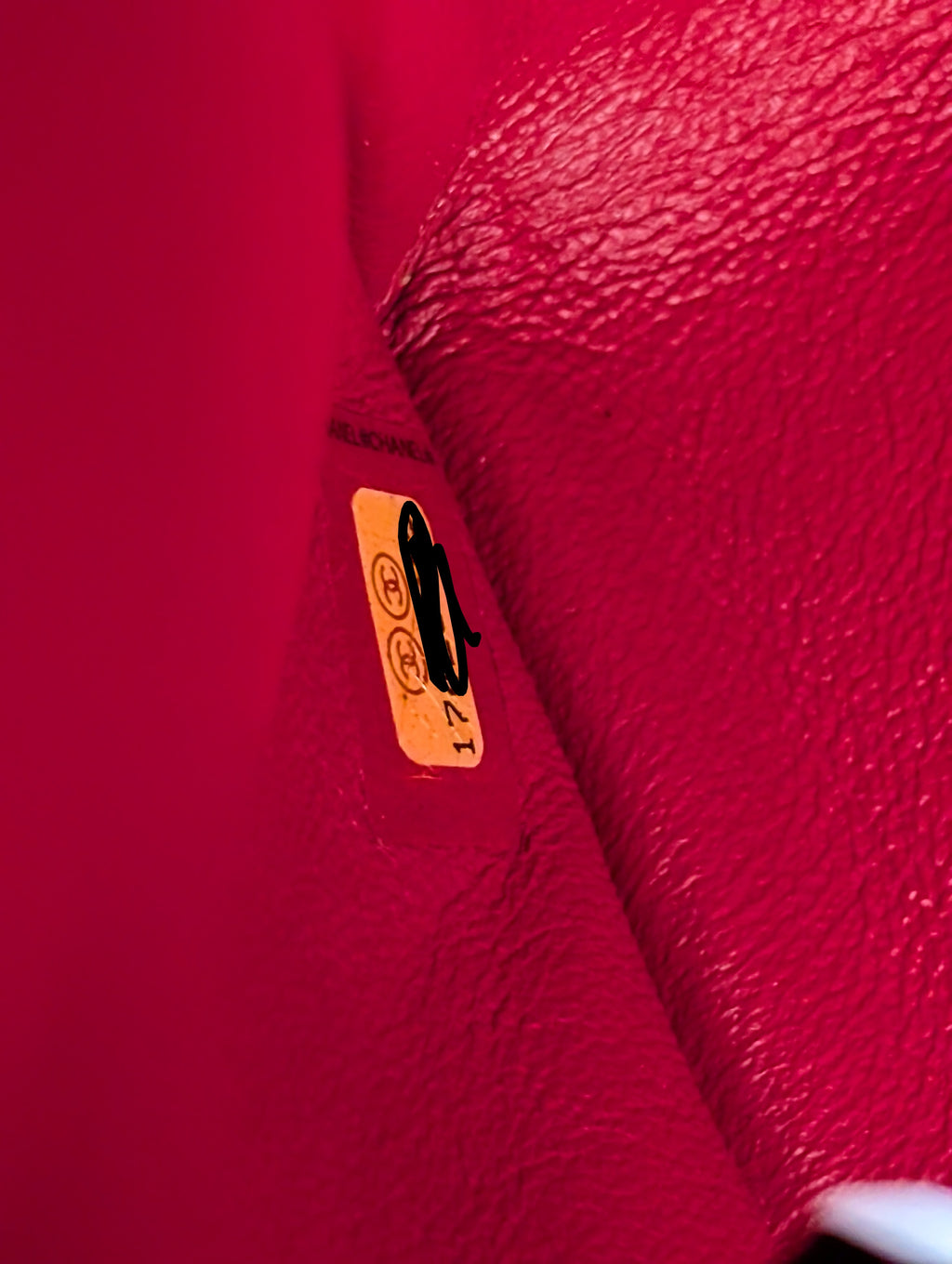 Chanel Rare 2013 17b Red Quilted Classic Jumbo Lambskin Double Flap