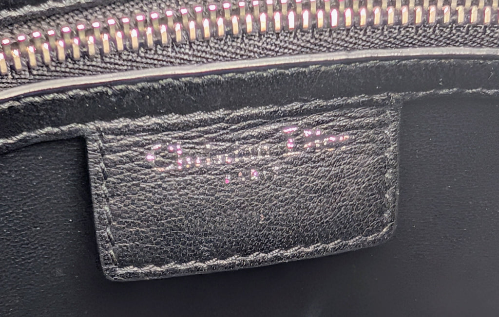 Dior Rare Black Lady Dior Multi-Color Sequined Art Collection Bag (Olympia Scarry)