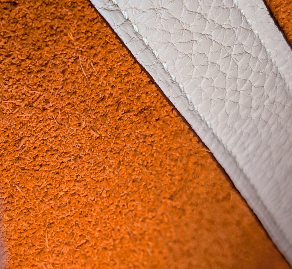 Hermes Bicolor Orange & Parchemin Clemence Leather Picotin 26 (GM) SOLD
