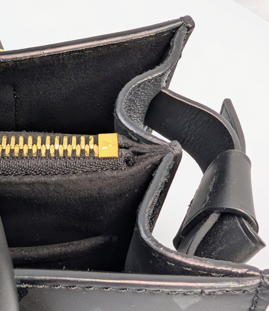 Louis Vuitton Black "Very" Tote BB Noir Monogram BB Handbag