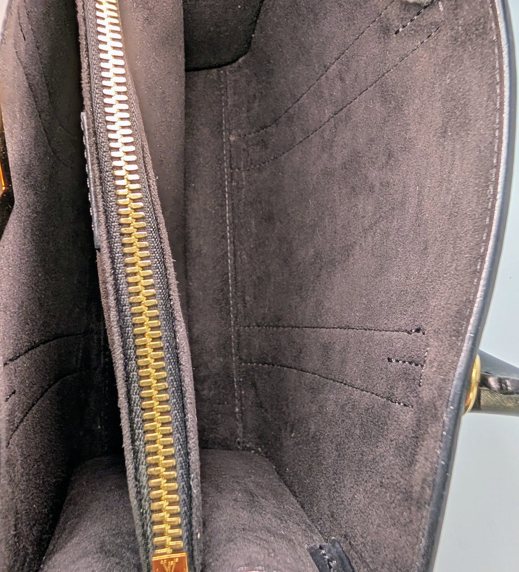 Louis Vuitton Black "Very" Tote BB Noir Monogram BB Handbag