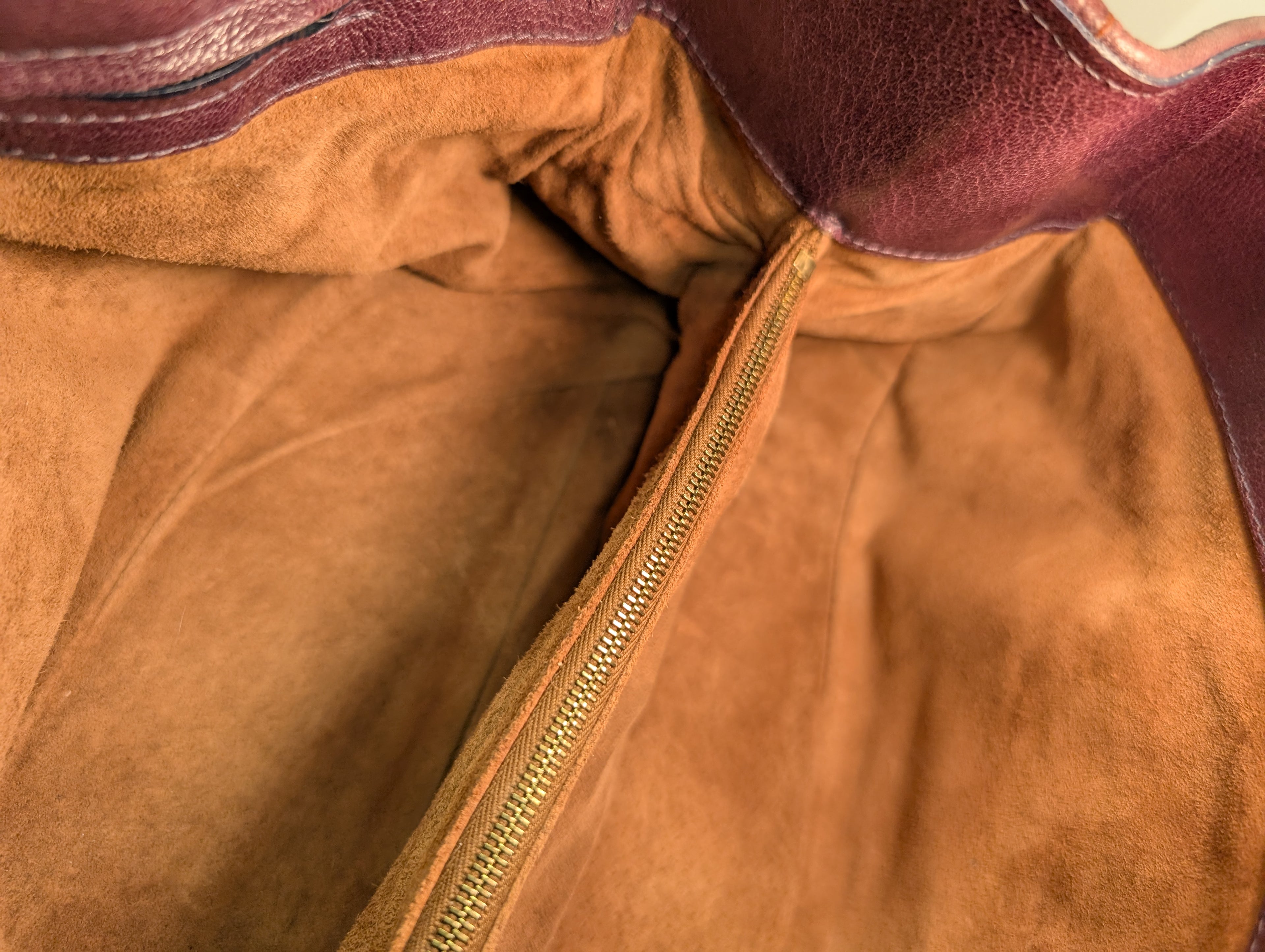 Bottega Veneta Burgundy Brown Intrecciato Embroidered Shoulder Bag