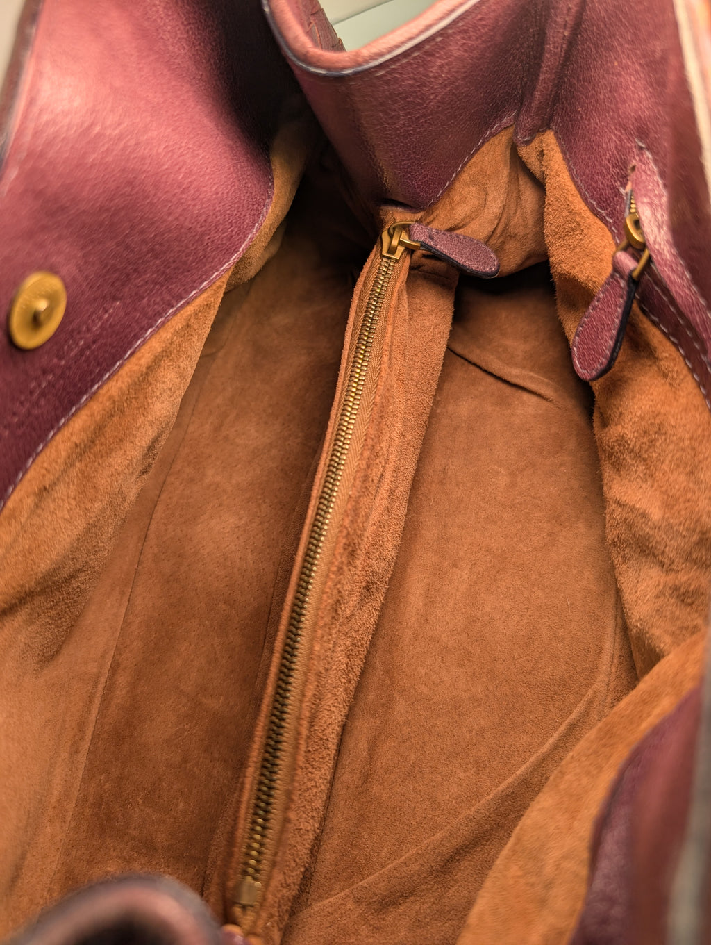 Bottega Veneta Burgundy Brown Intrecciato Embroidered Shoulder Bag