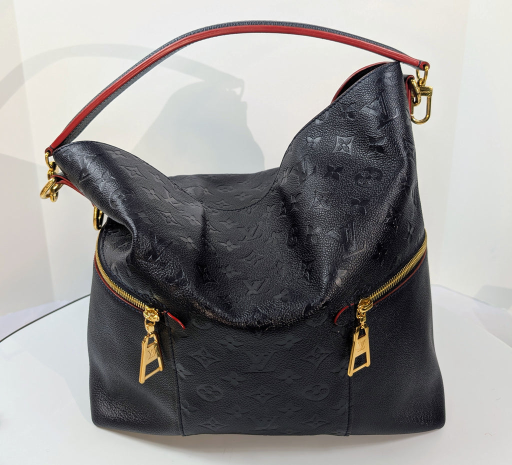 Louis Vuitton Dark Navy Monogram Empriente Leather Melie Hobo Bag