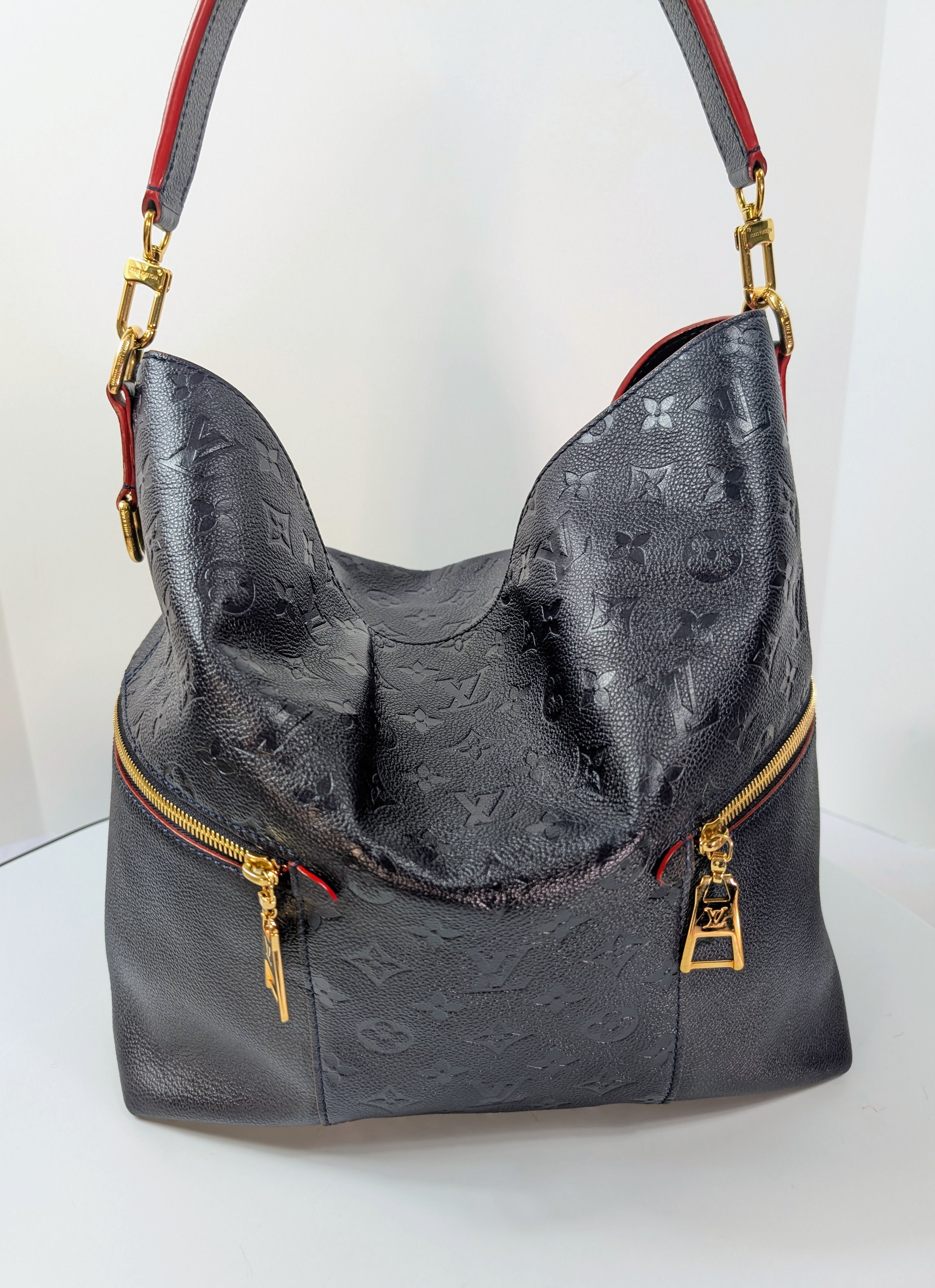 Louis Vuitton Dark Navy Monogram Empriente Leather Melie Hobo Bag