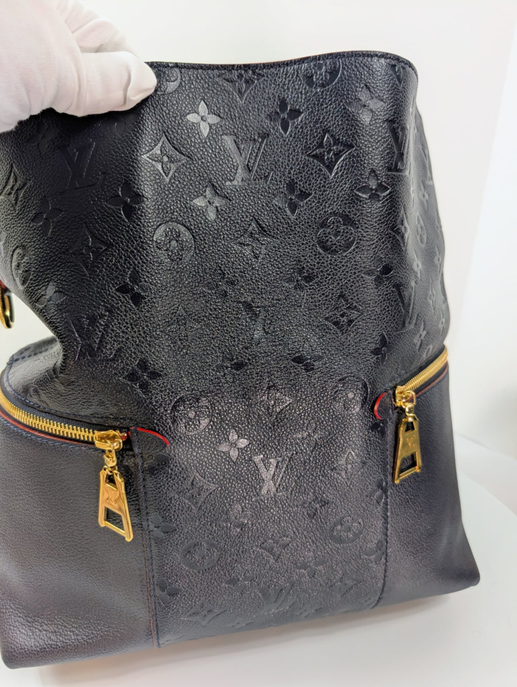 Louis Vuitton Dark Navy Monogram Empriente Leather Melie Hobo Bag