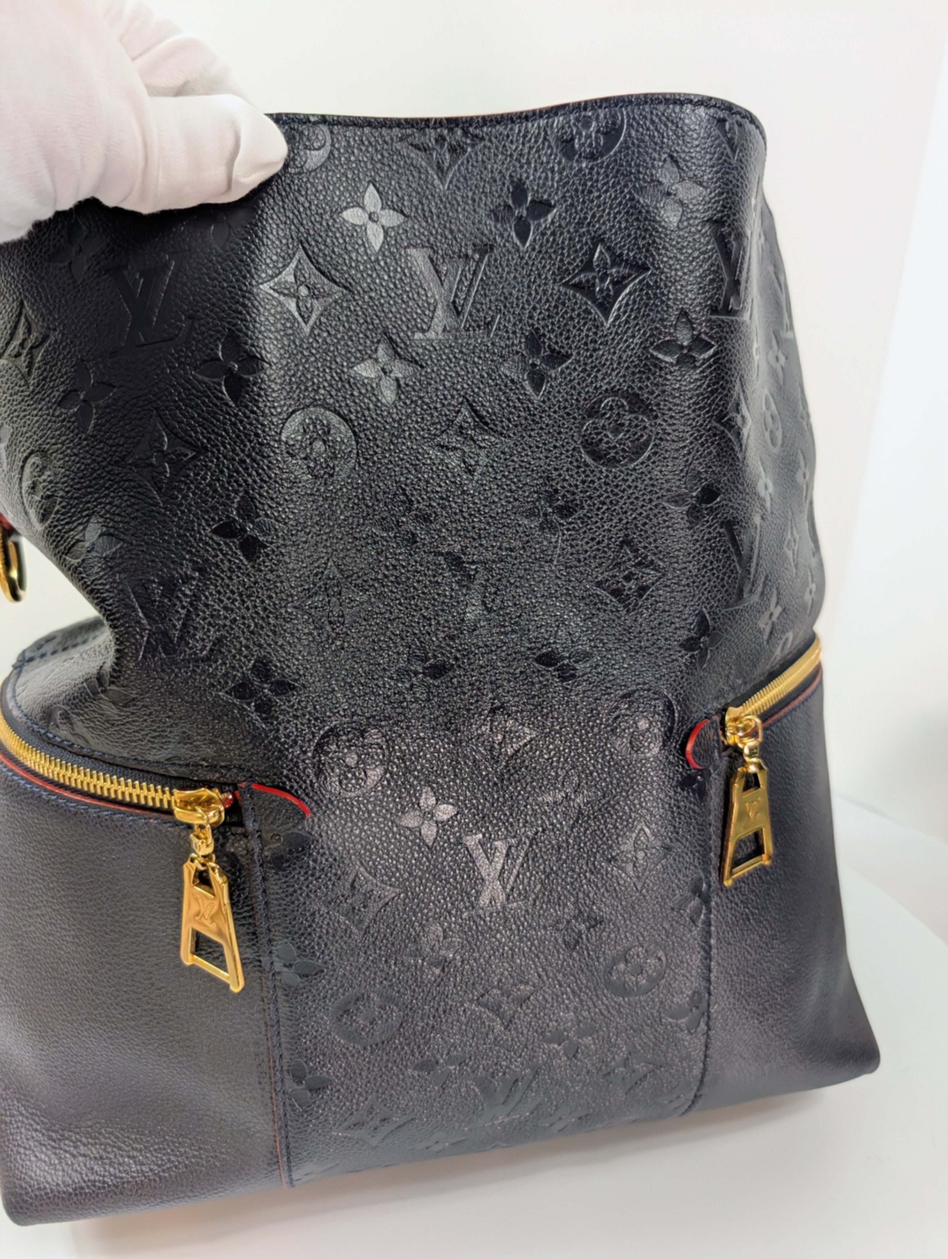 Louis Vuitton Dark Navy Monogram Empriente Leather Melie Hobo Bag