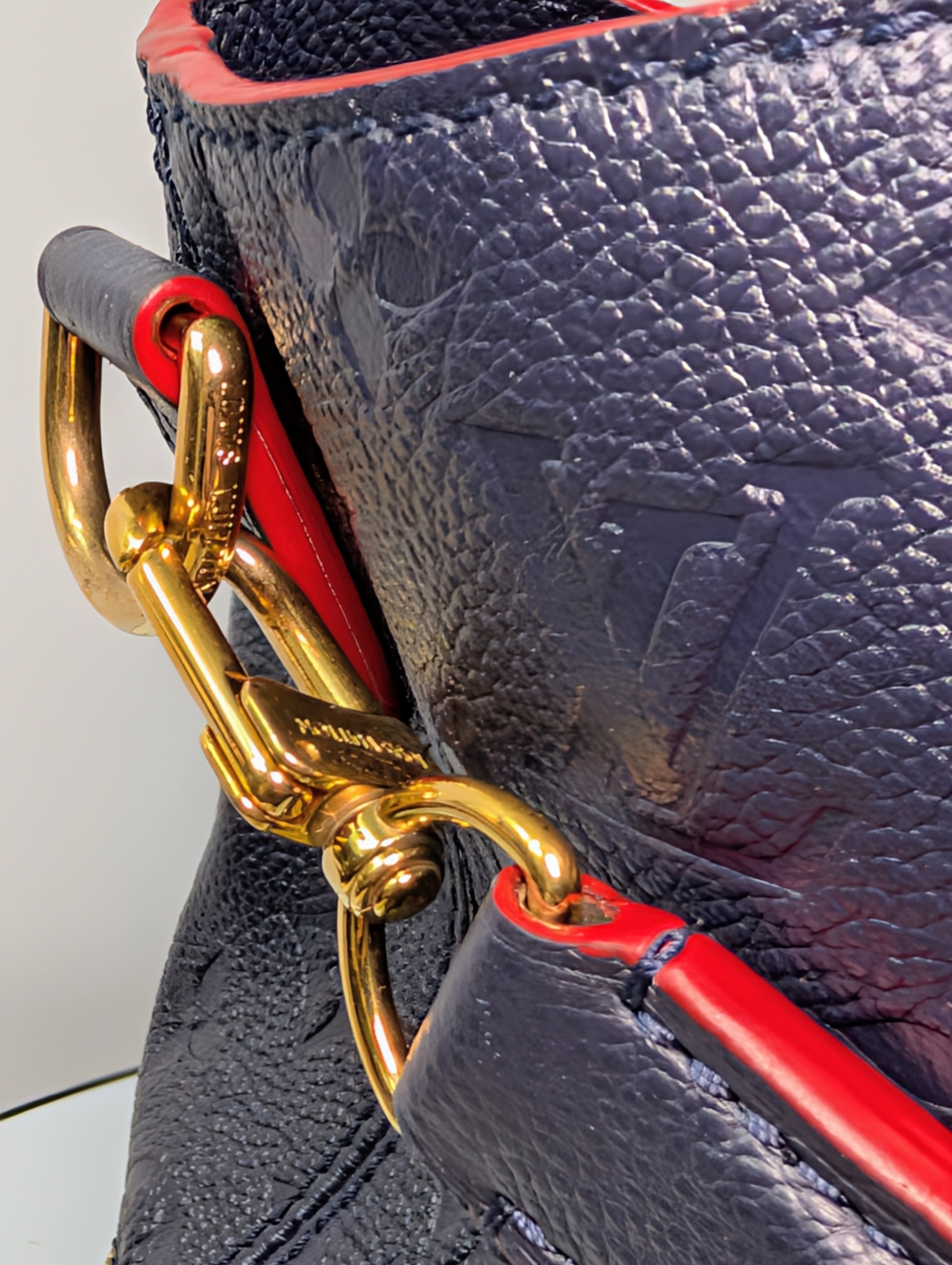 Louis Vuitton Dark Navy Monogram Empriente Leather Melie Hobo Bag