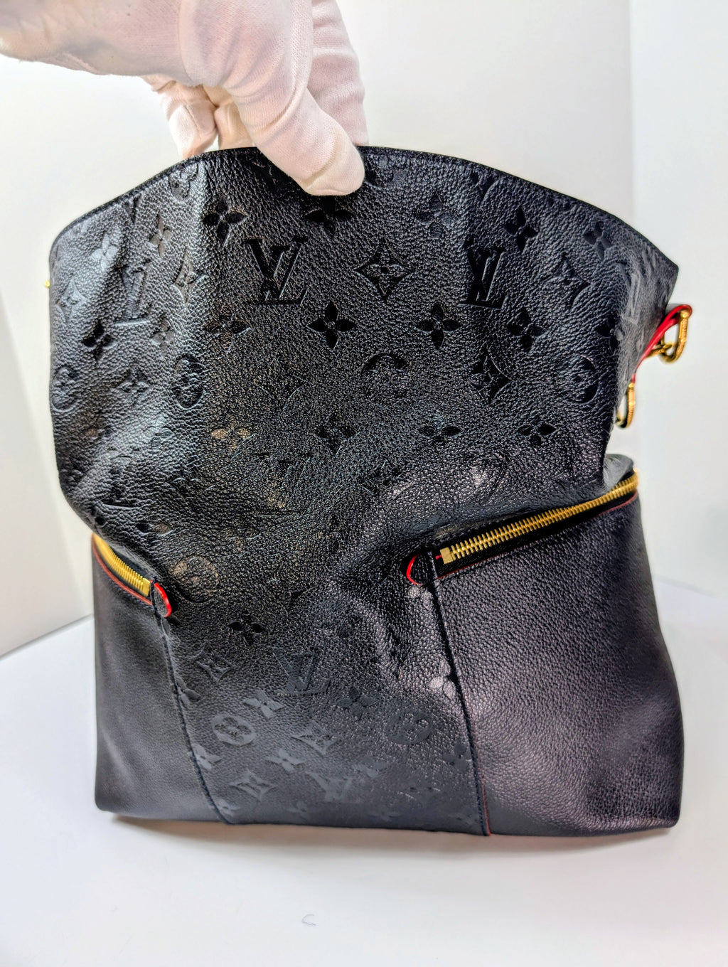 Louis Vuitton Dark Navy Monogram Empriente Leather Melie Hobo Bag