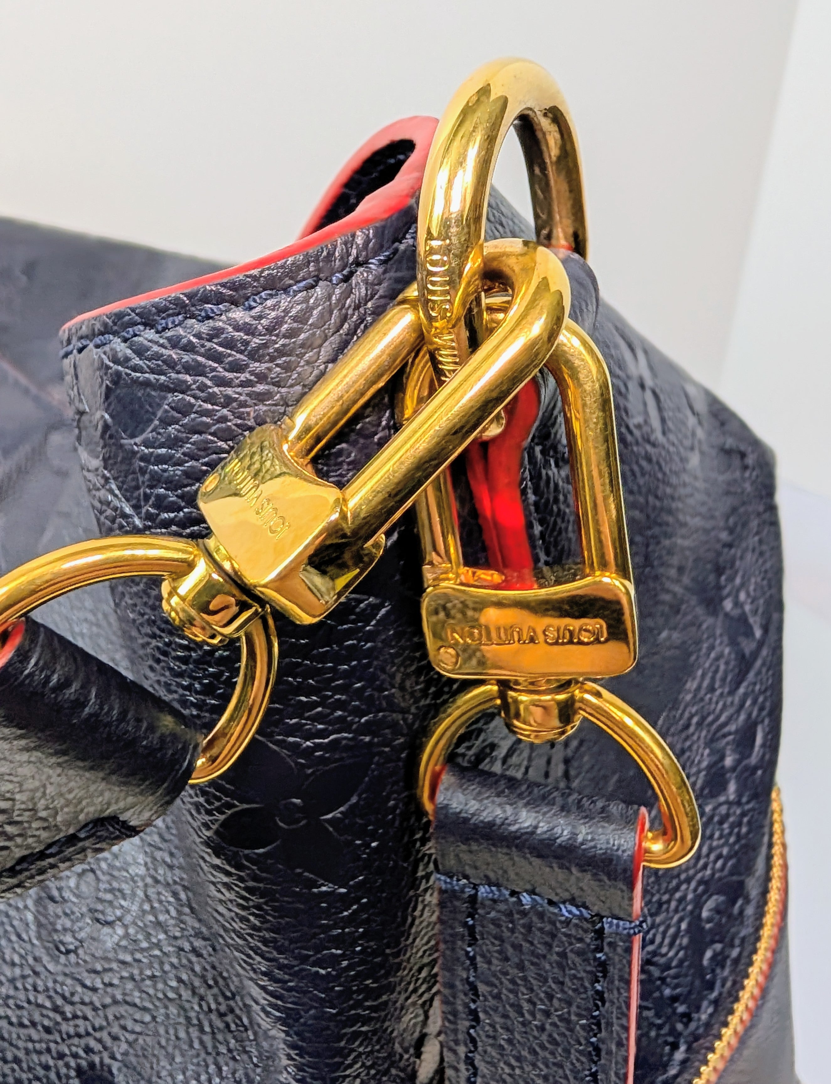 Louis Vuitton Dark Navy Monogram Empriente Leather Melie Hobo Bag