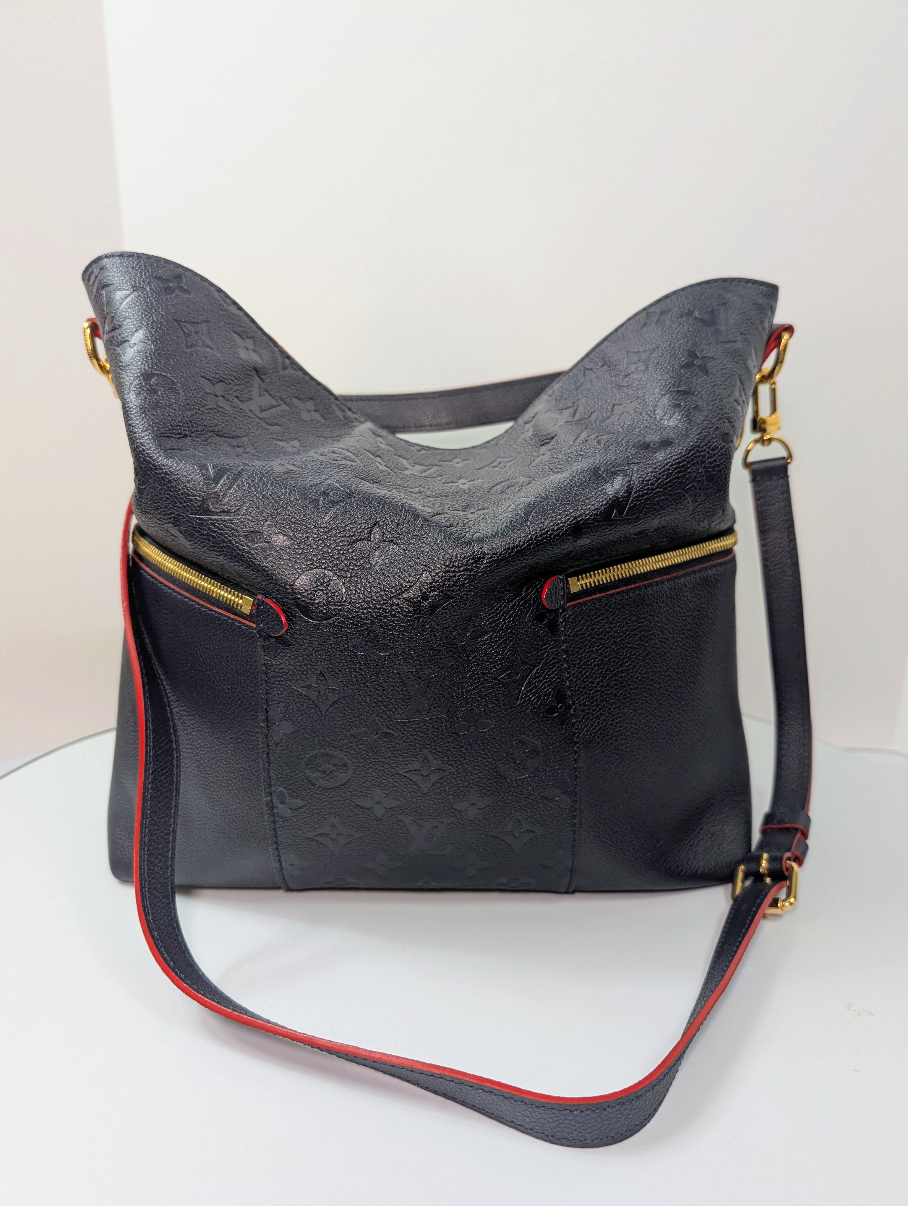 Louis Vuitton Dark Navy Monogram Empriente Leather Melie Hobo Bag