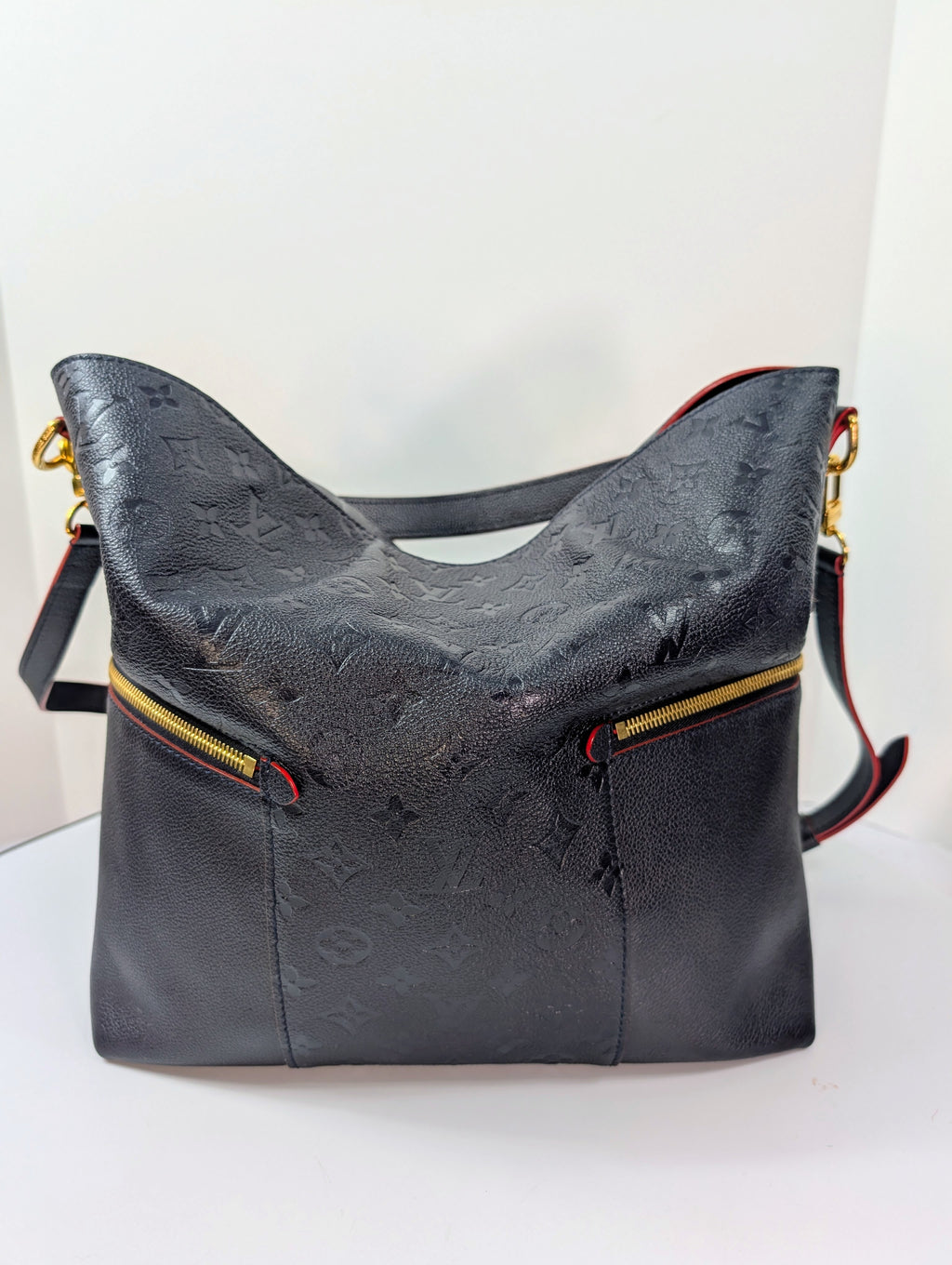 Louis Vuitton Dark Navy Monogram Empriente Leather Melie Hobo Bag