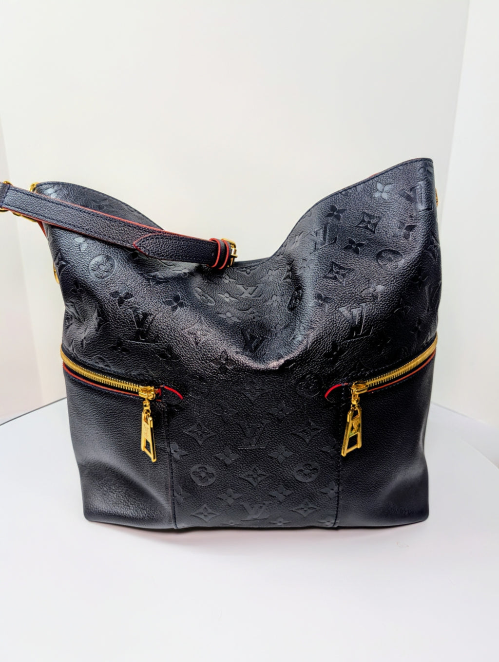 Louis Vuitton Dark Navy Monogram Empriente Leather Melie Hobo Bag