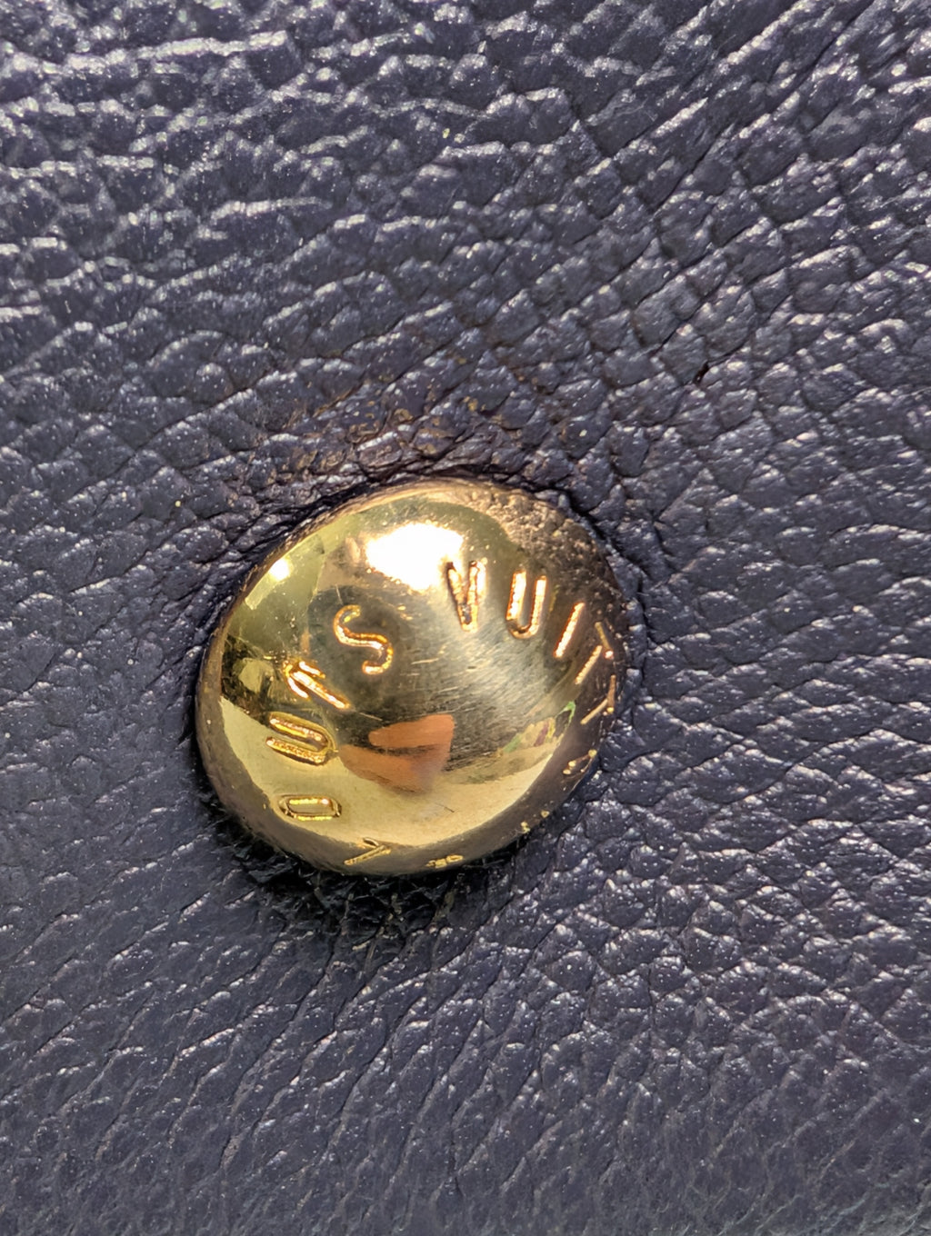 Louis Vuitton Dark Navy Monogram Empriente Leather Melie Hobo Bag