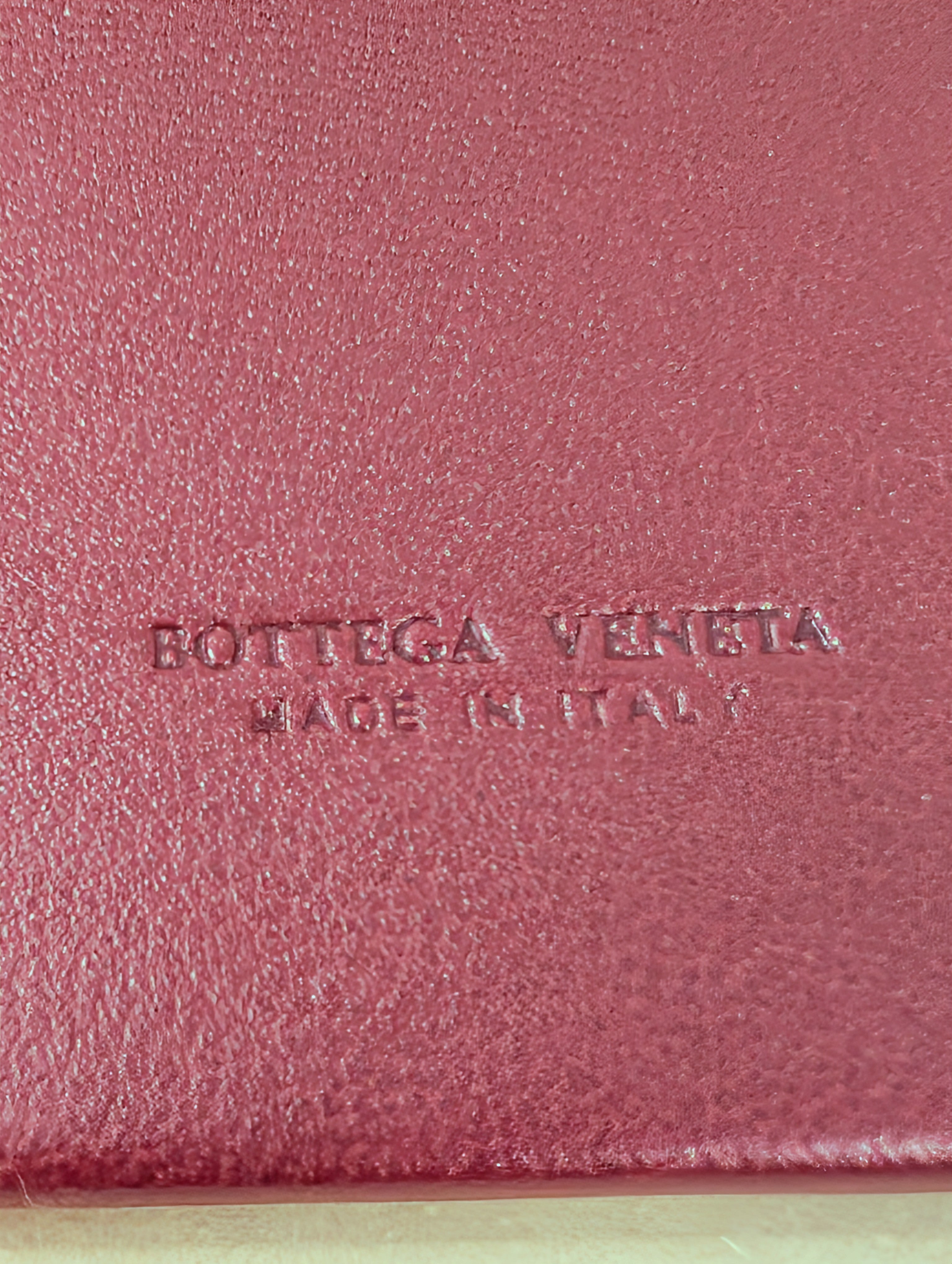 Bottega Veneta Red Napa Leather Hobo Campana Bag